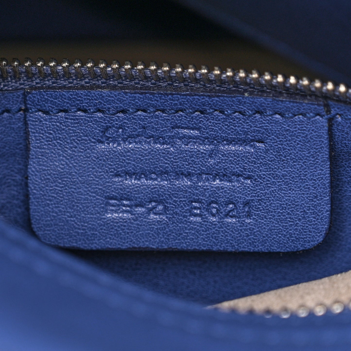 Calfskin Double Handle Small Nolita Satchel Blue