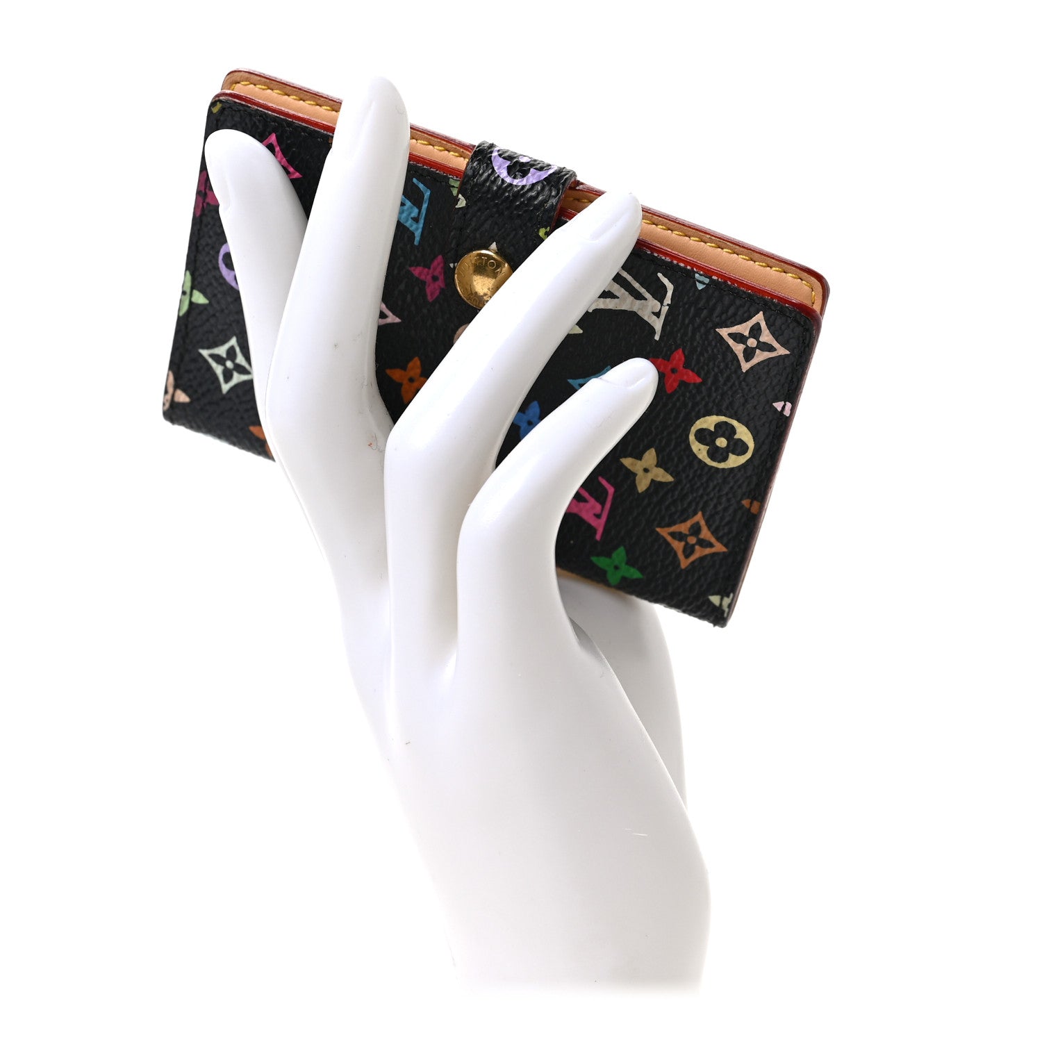 Louis Vuitton Monogram Multicolor Carnet de Bal Mini Agenda Cover Black 2 of 6