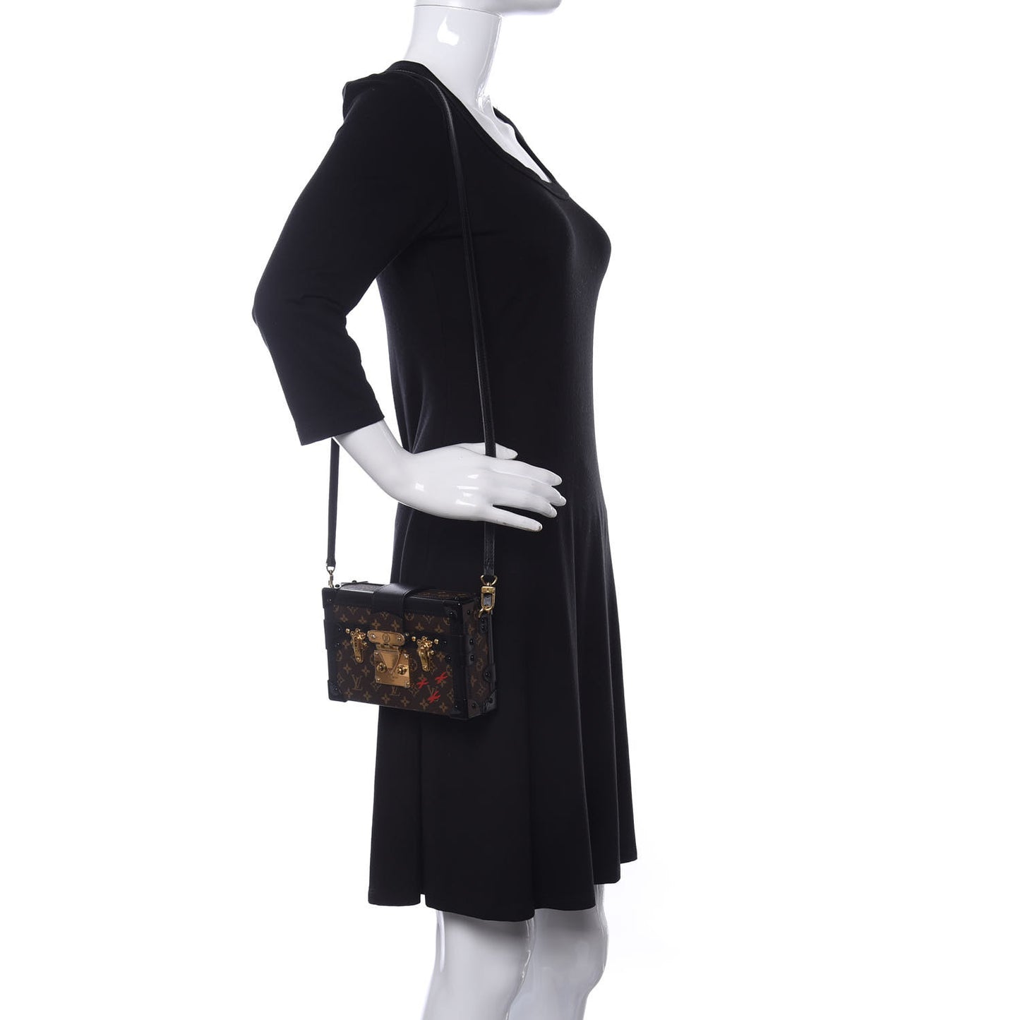 Monogram Petite Malle Black