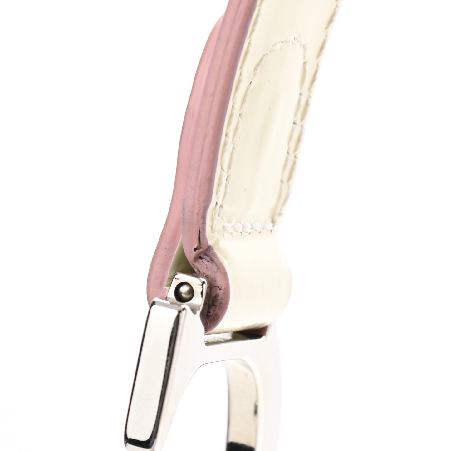Monogram Floral Saddle Bag Pink