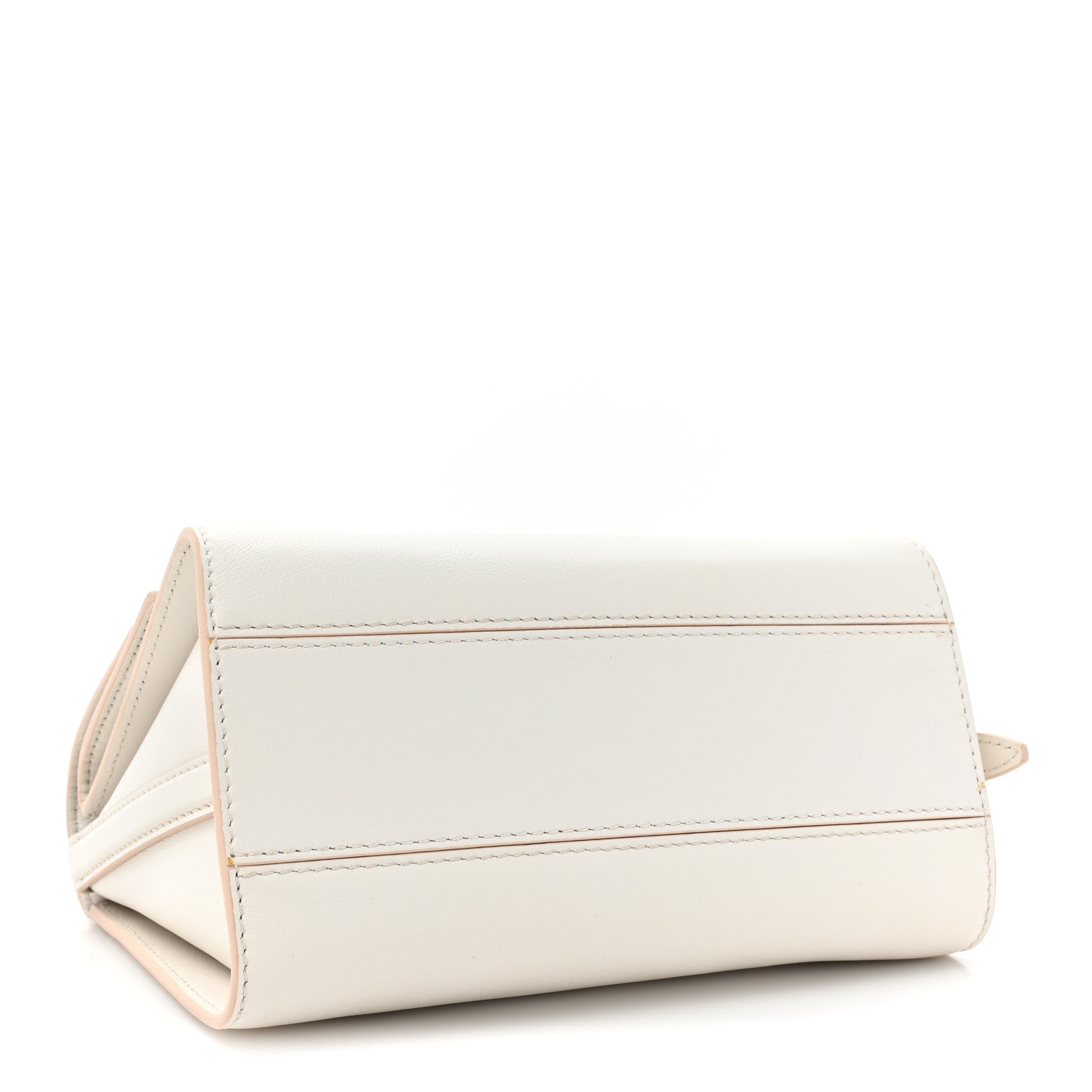 Alexander McQueen ALEXANDER MCQUEEN Calfskin The Small Story Bag Deep Ivory 4 of 11