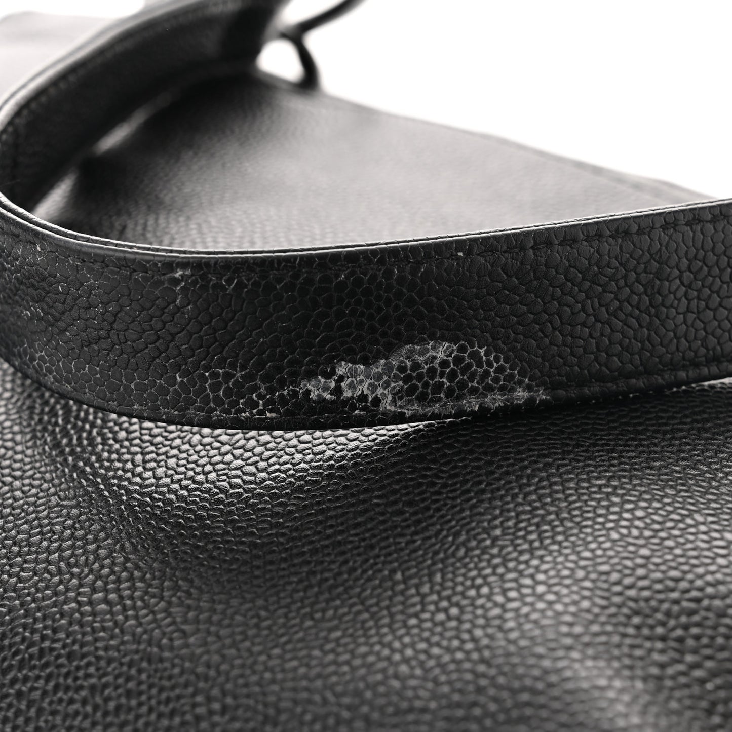 Caviar Bekko Chain Tote Black
