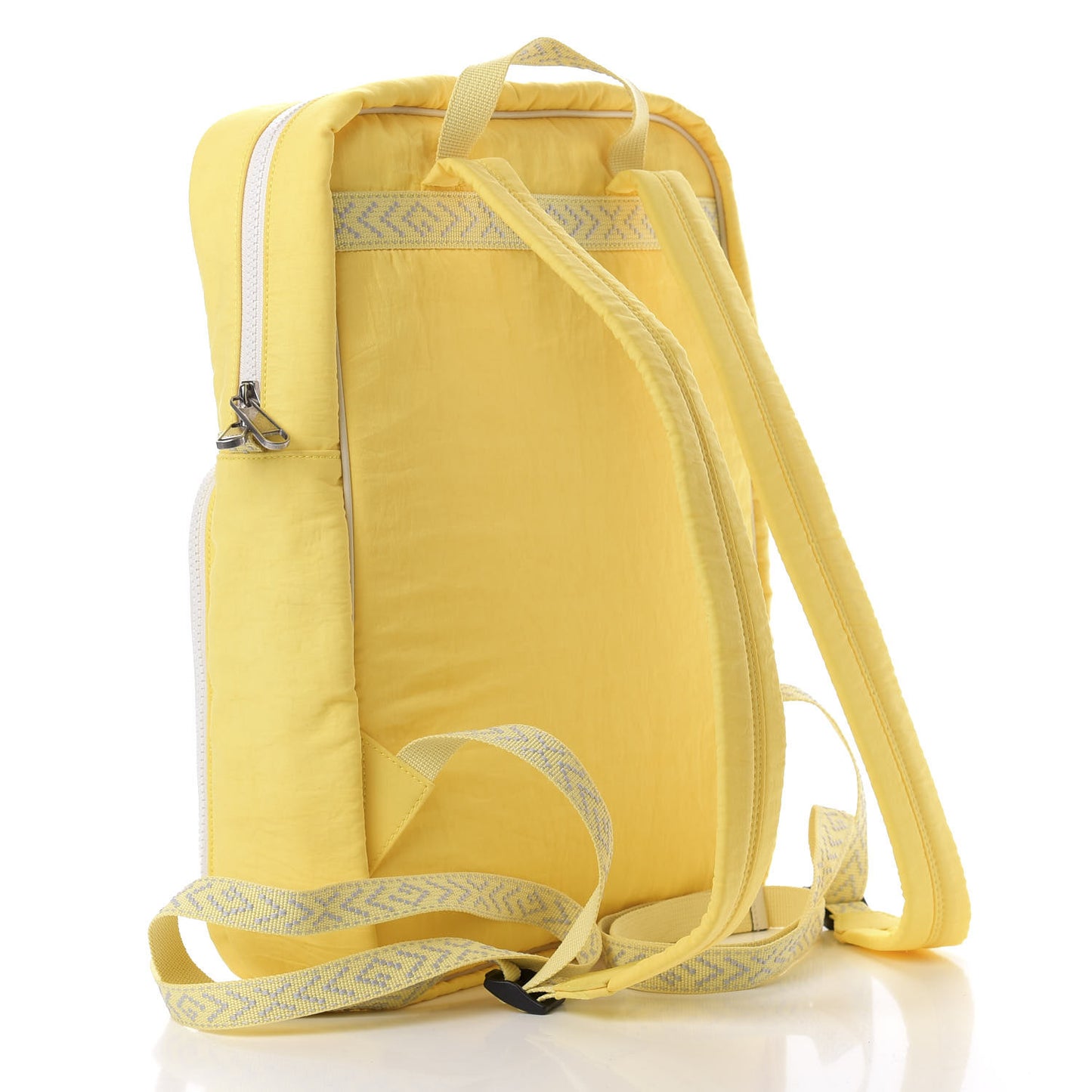 Nylon Twill Blind For Love Backpack Yellow