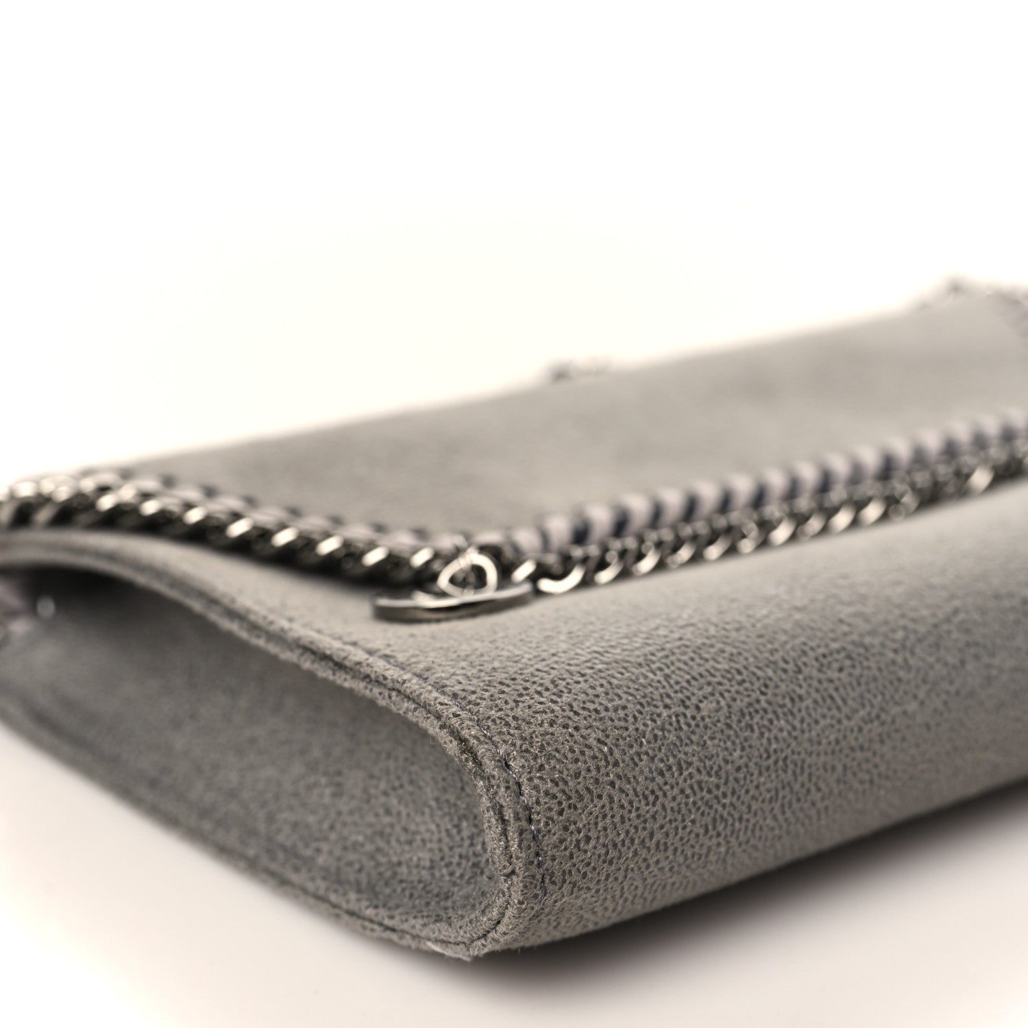 Stella McCartney Shaggy Deer Mini Falabella Crossbody Bag Light Grey 6 of 9
