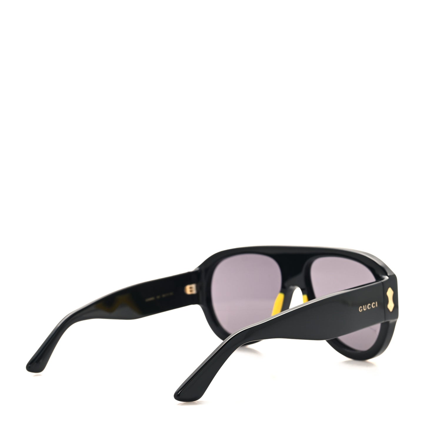 Acetate Aviator Sunglasses GG0668S Black