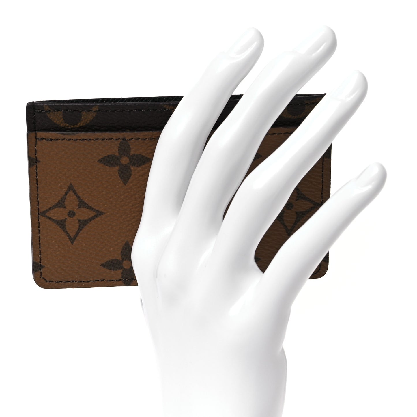 Reverse Monogram Card Holder
