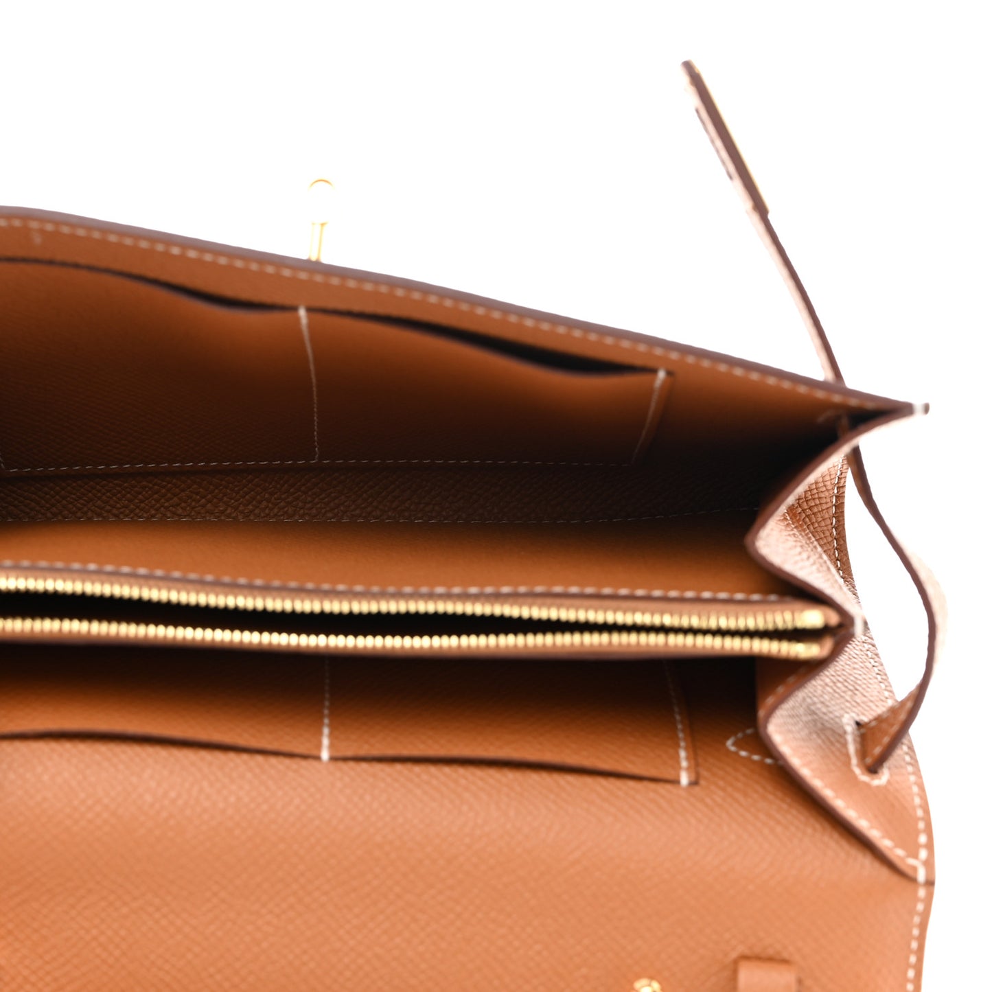 Epsom Kelly Wallet To Go Gold