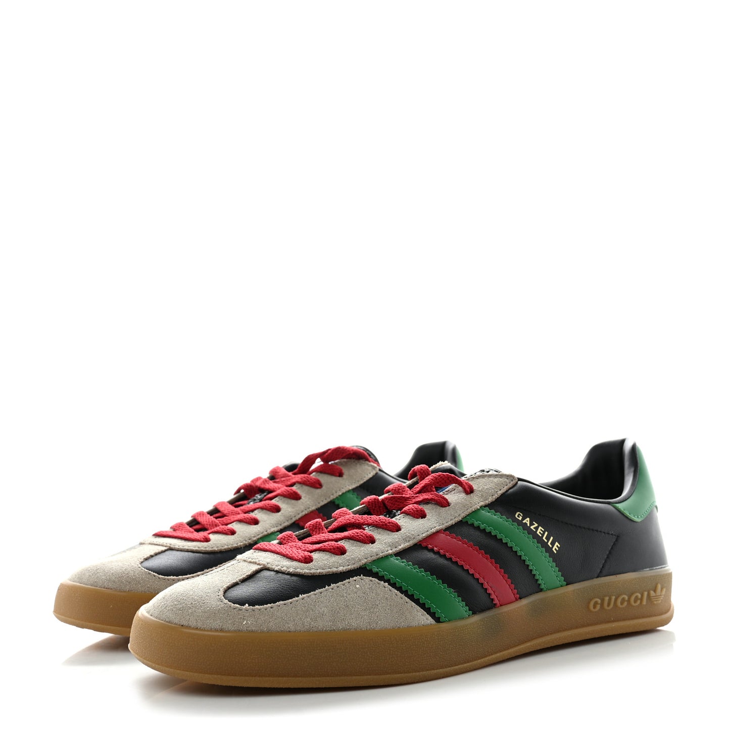 X ADIDAS Suede Madeira Demetra Mens Gazelle Sneakers 10.5 Oatmeal Black New Shamarock Hibiscus Red