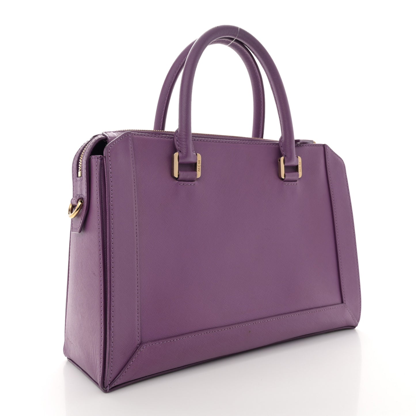 Saffiano Nuovo Tote Purple