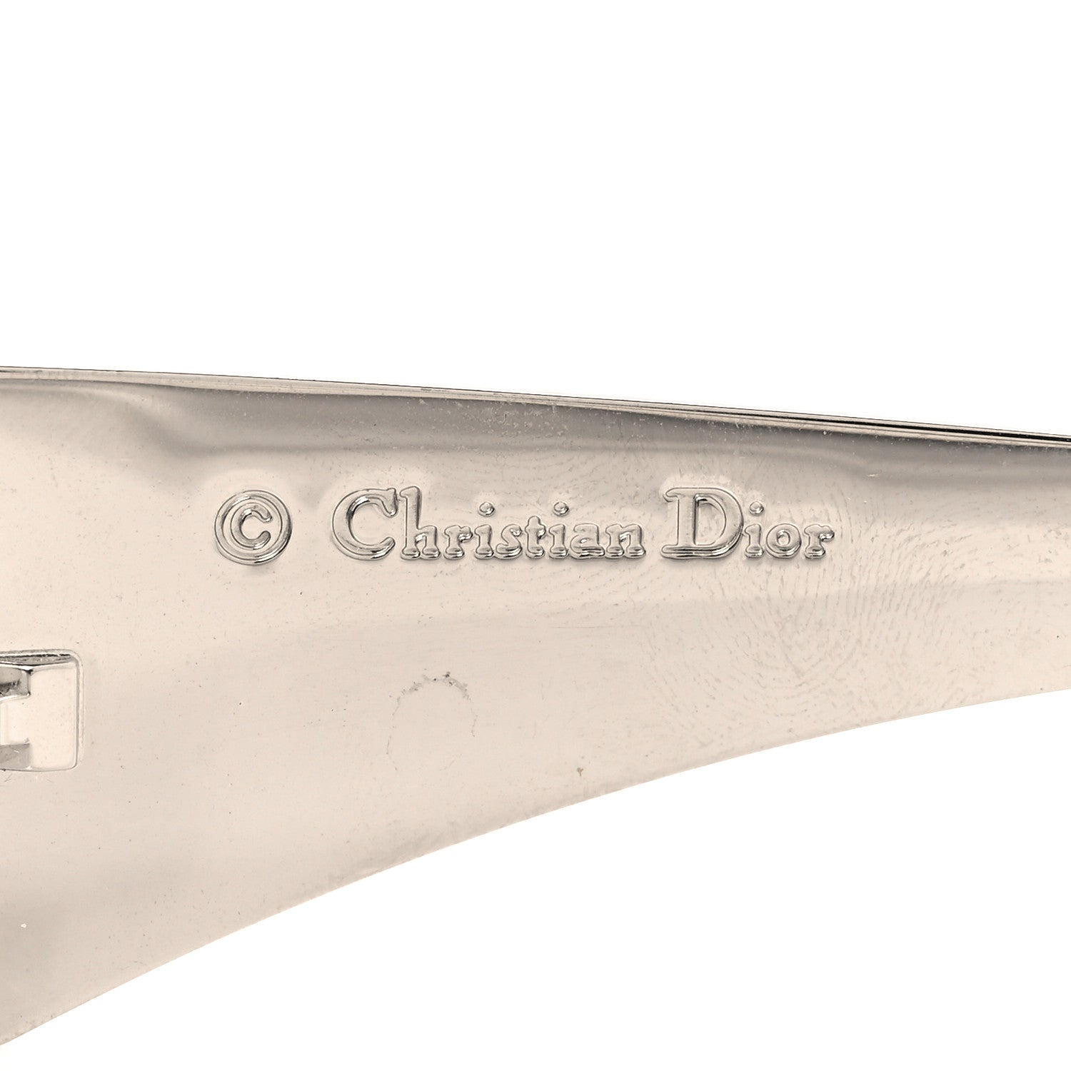 Christian Dior Punk Sunglasses 9F8VU Silver 5 of 6