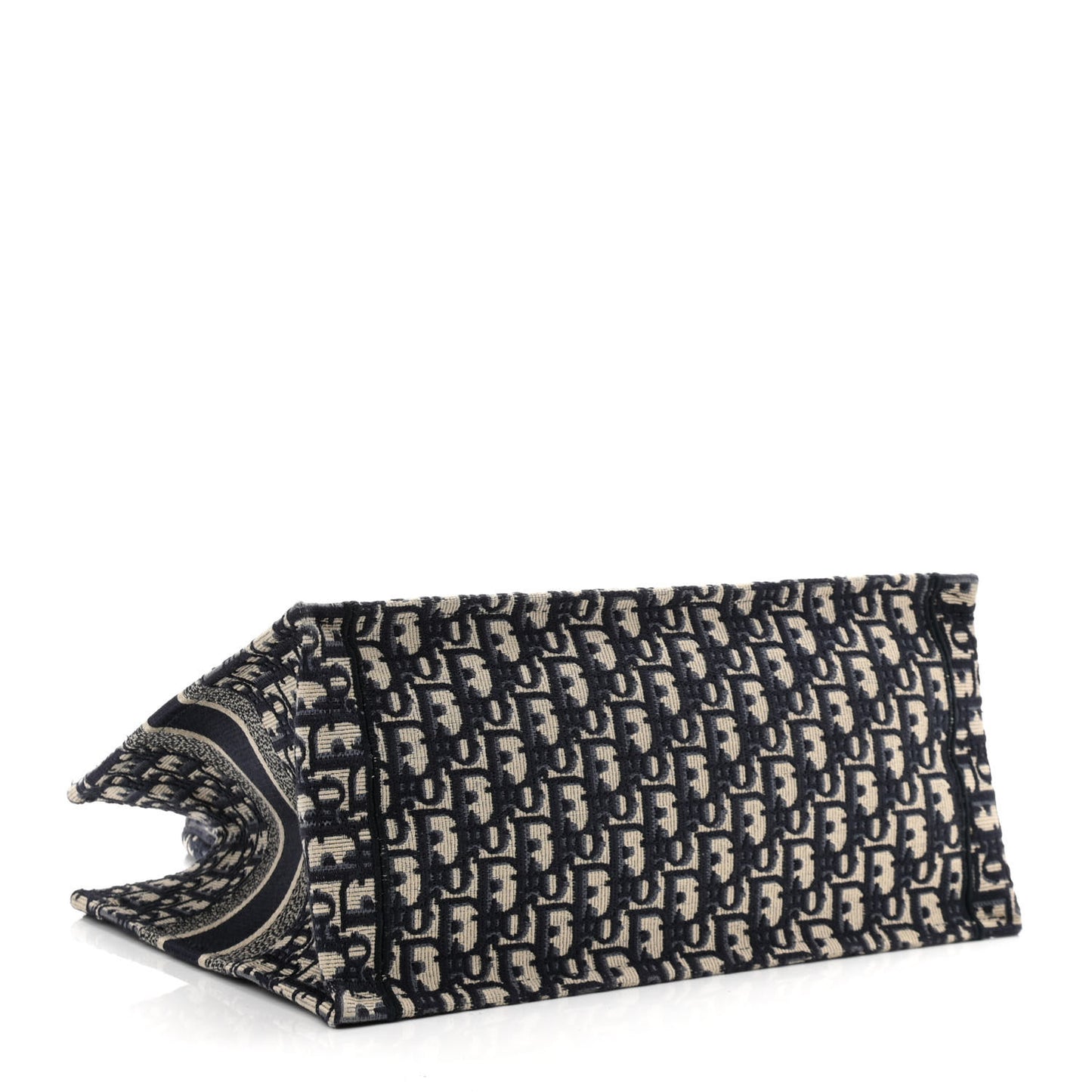 Oblique Medium Book Tote Blue Multicolor