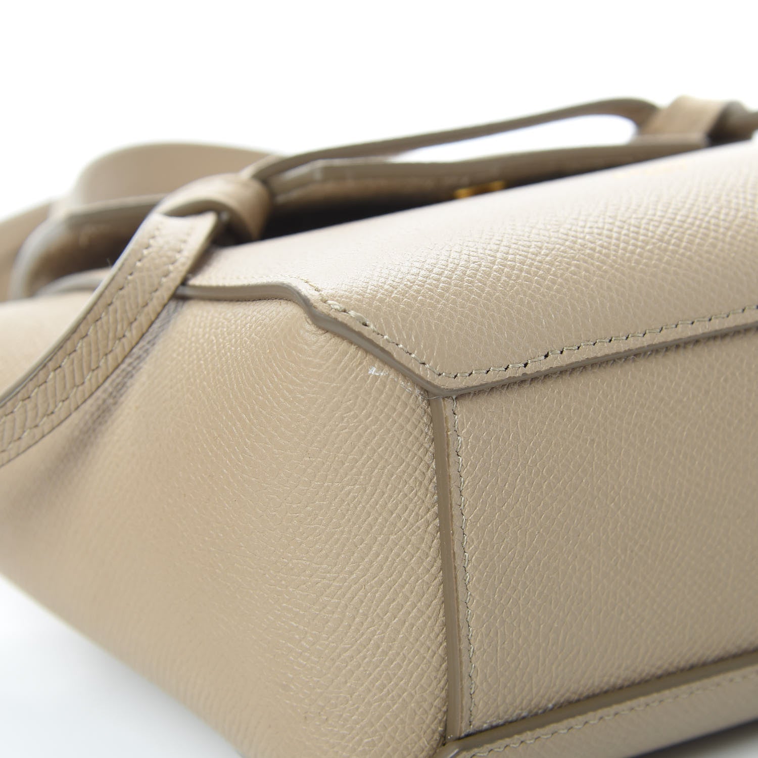 Celine Grained Calfskin Pico Belt Bag Light Taupe 13 of 13