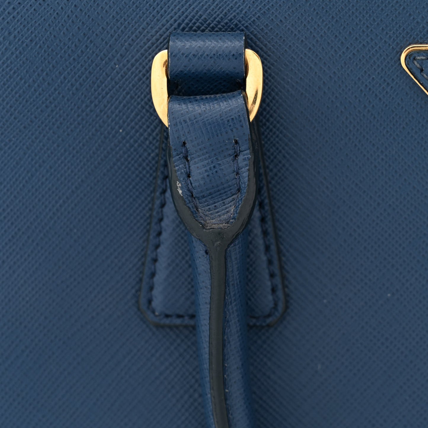 Saffiano Small Galleria Double Zip Tote Bluette
