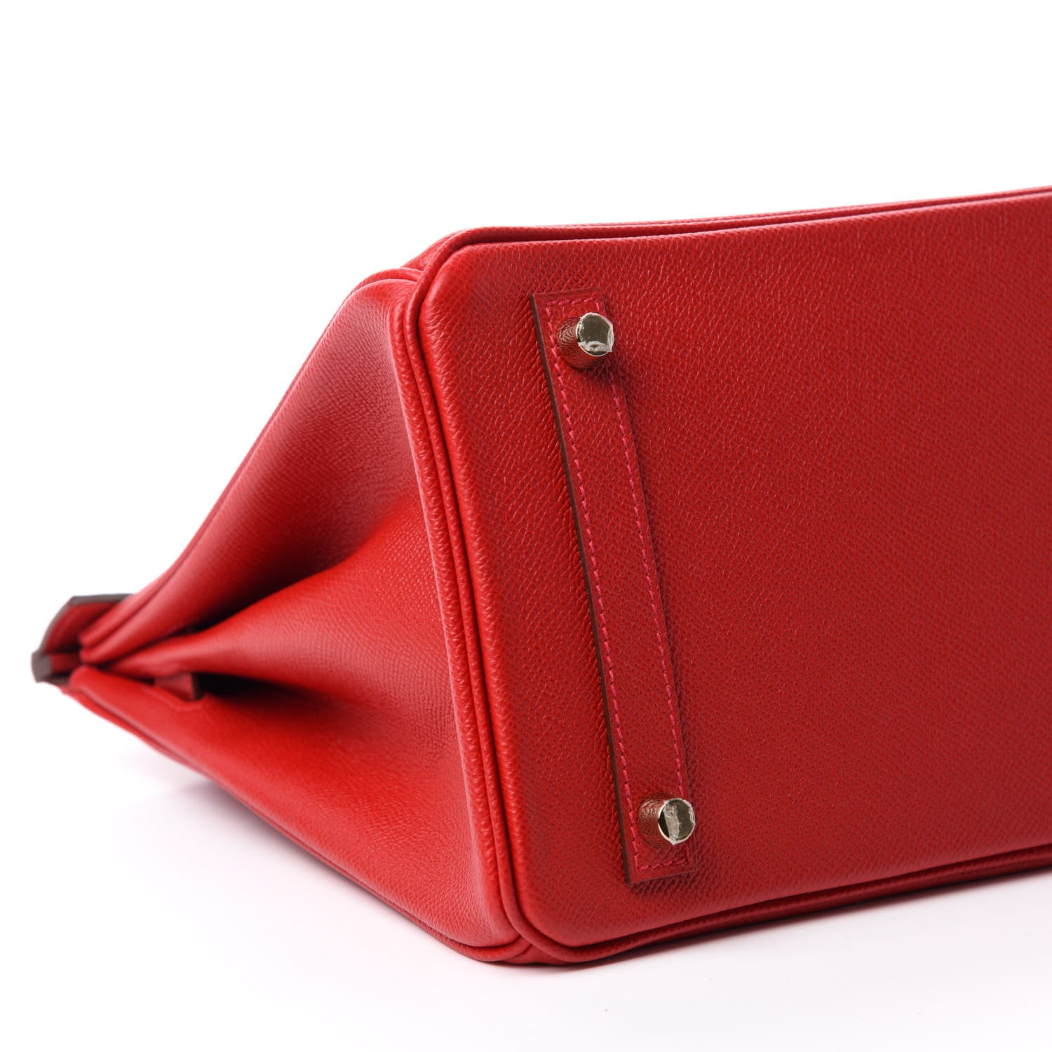 Hermes Epsom Birkin 30 Rouge Casaque 6 of 11