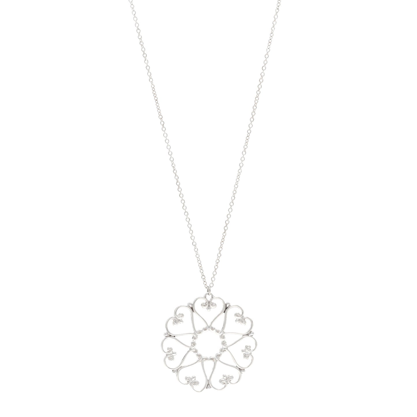 Sterling Silver Paloma Picasso Venezia Goldoni Pendant Necklace