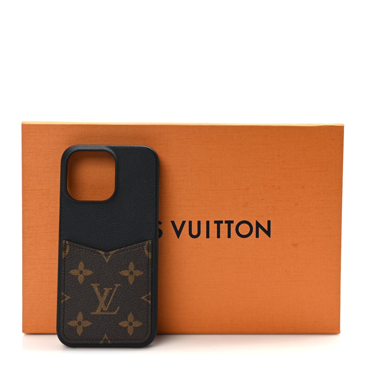 Monogram Pallas iPhone 15 Pro Max Bumper Black