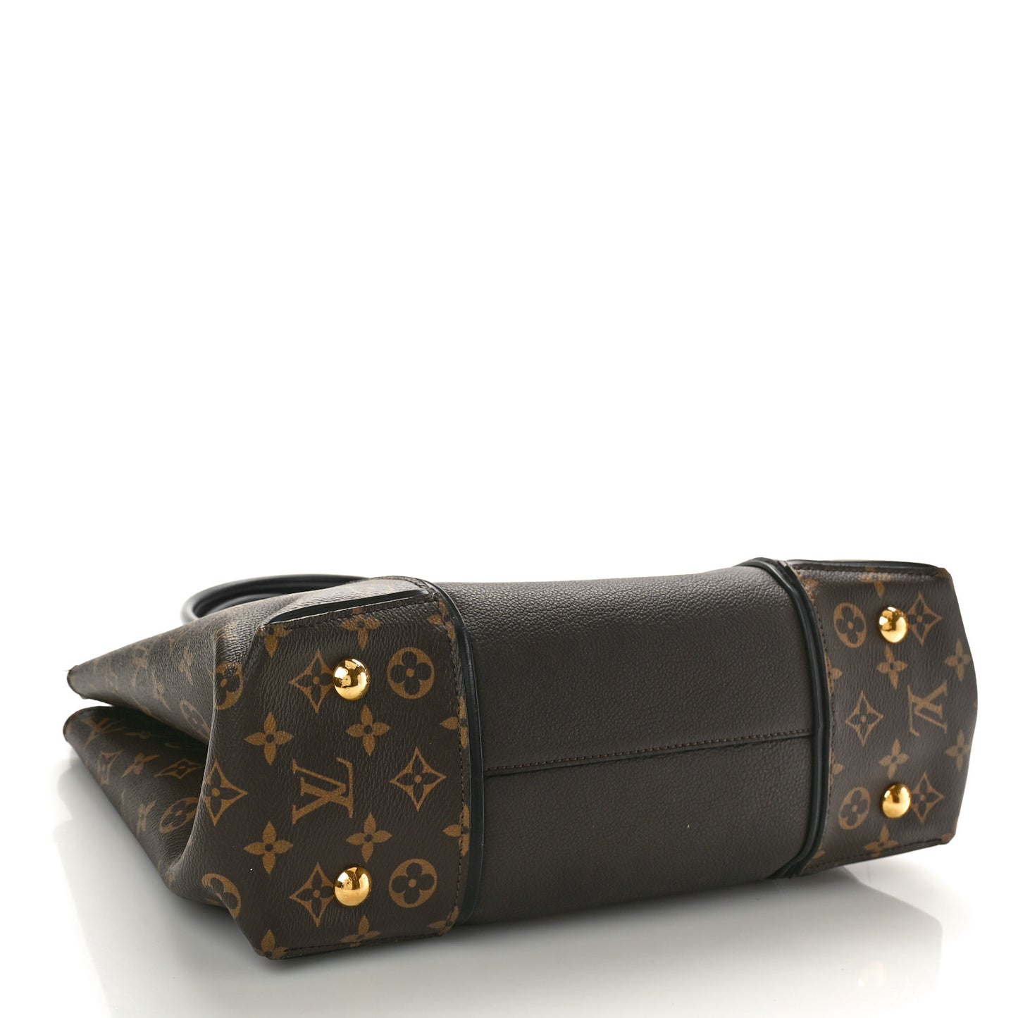 Veau Cachemire Monogram Tote W PM Chocolate