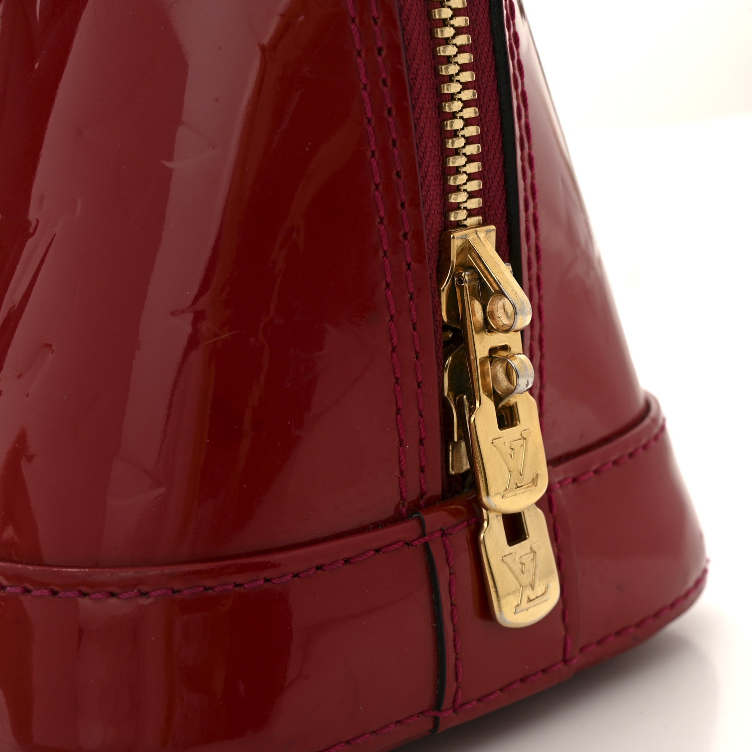 Louis Vuitton Vernis Alma BB Rose Indien 11 of 13