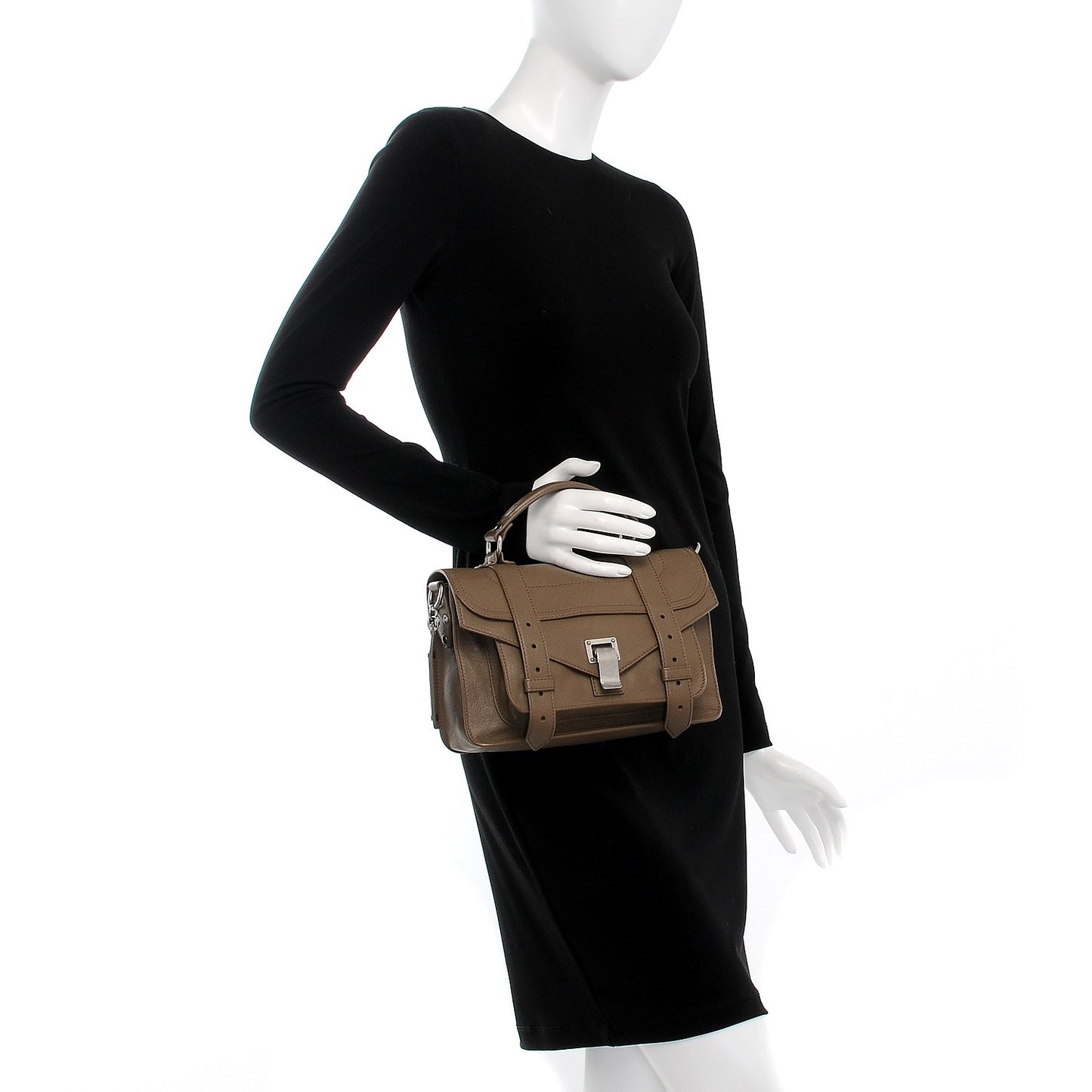 Lambskin Tiny PS1 Satchel Bay Leaf