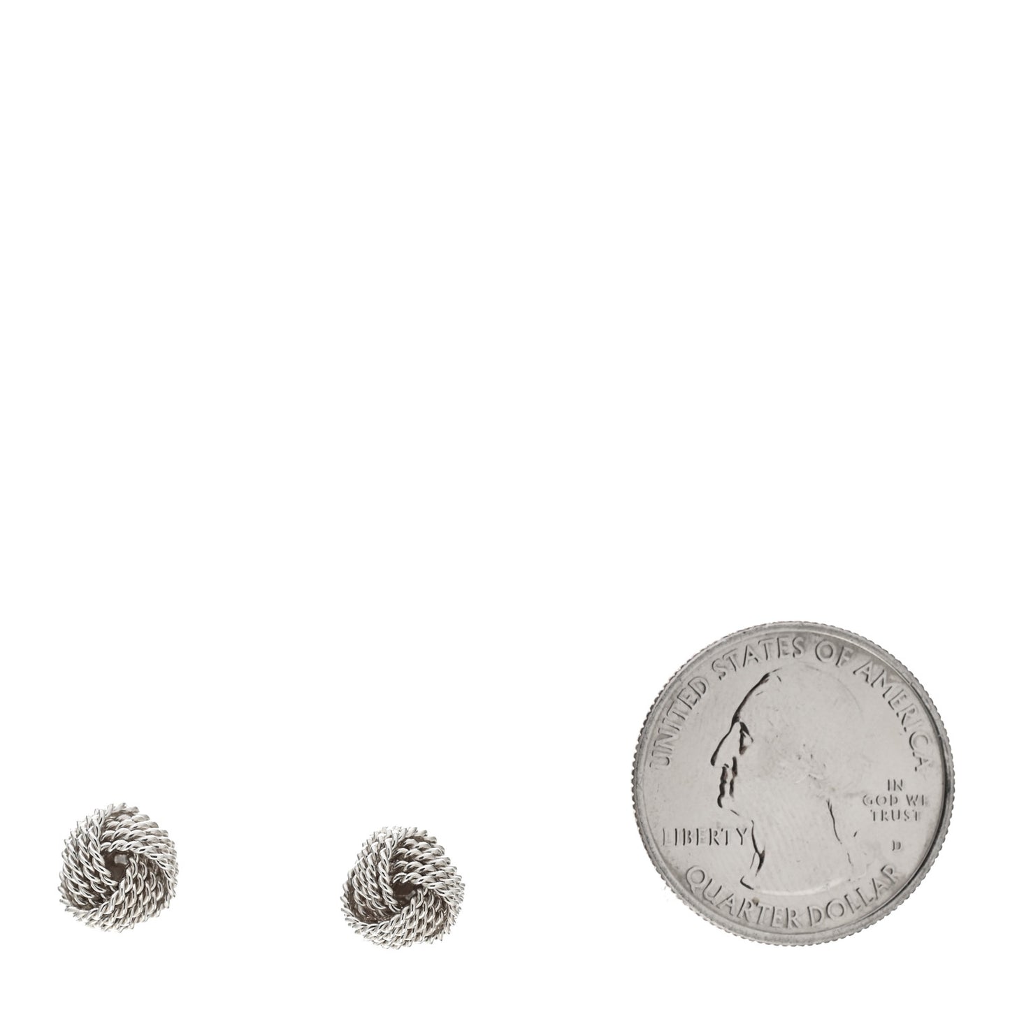 Sterling Silver Twist Knot Earrings