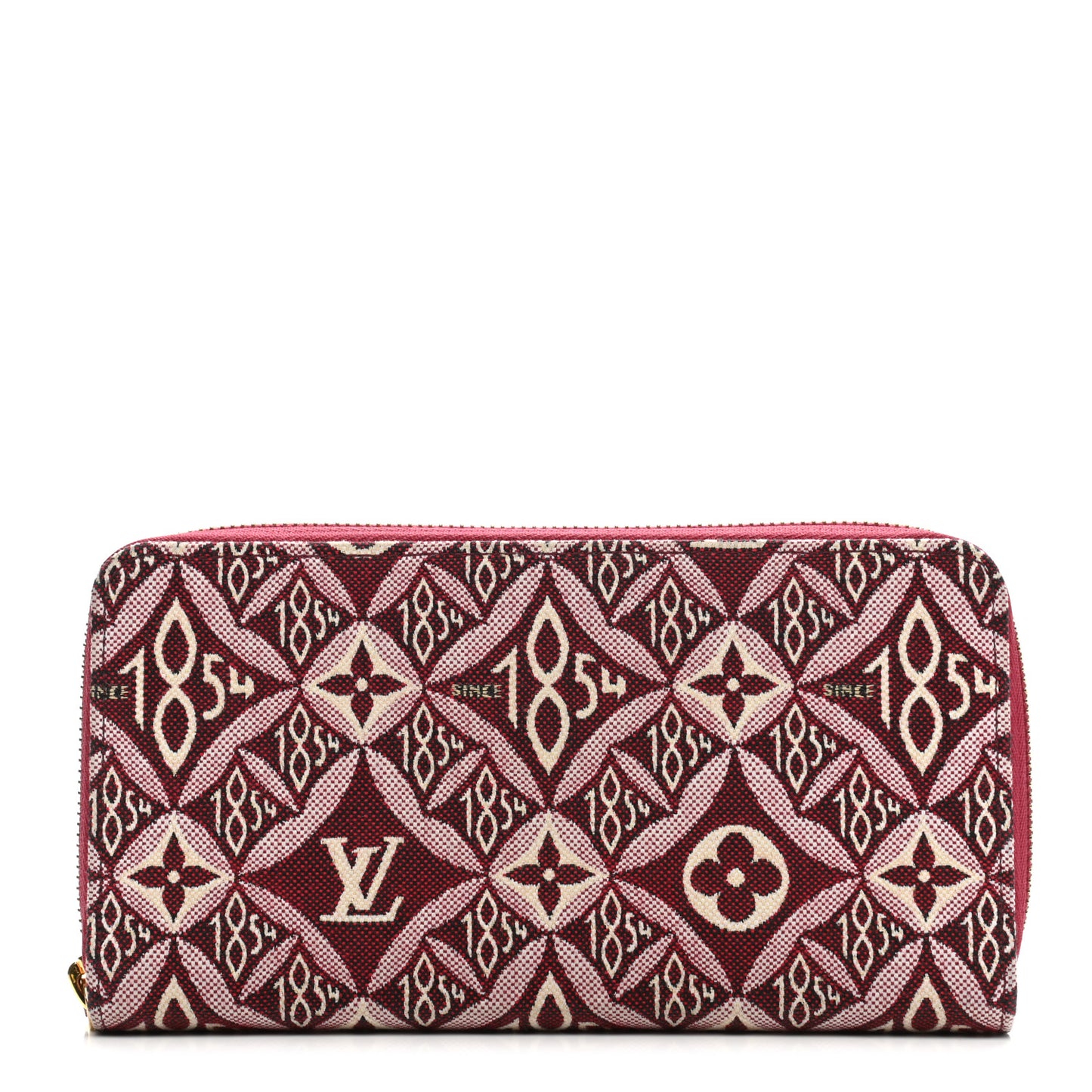 Jacquard Since 1854 Zippy Wallet Bordeaux