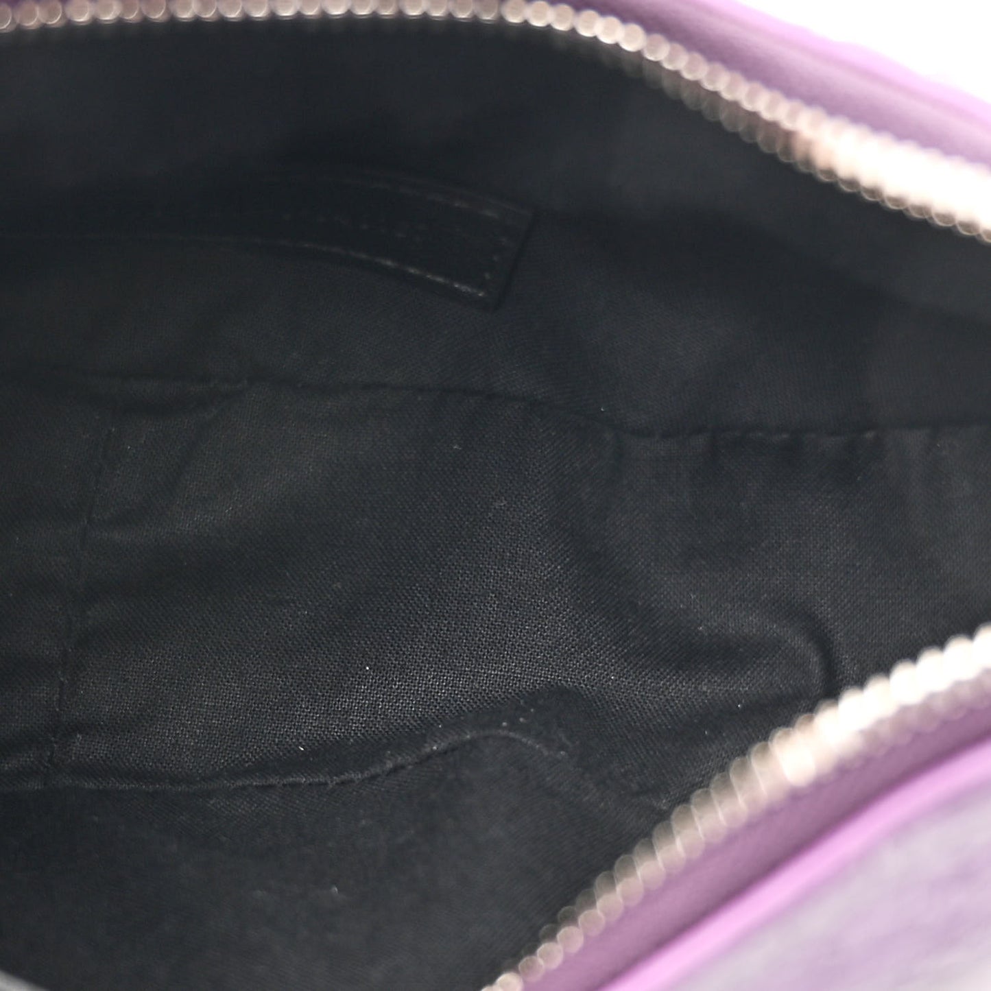 Metallic Agneau Arena Le Cagole Shoulder Bag XS Met Mauve
