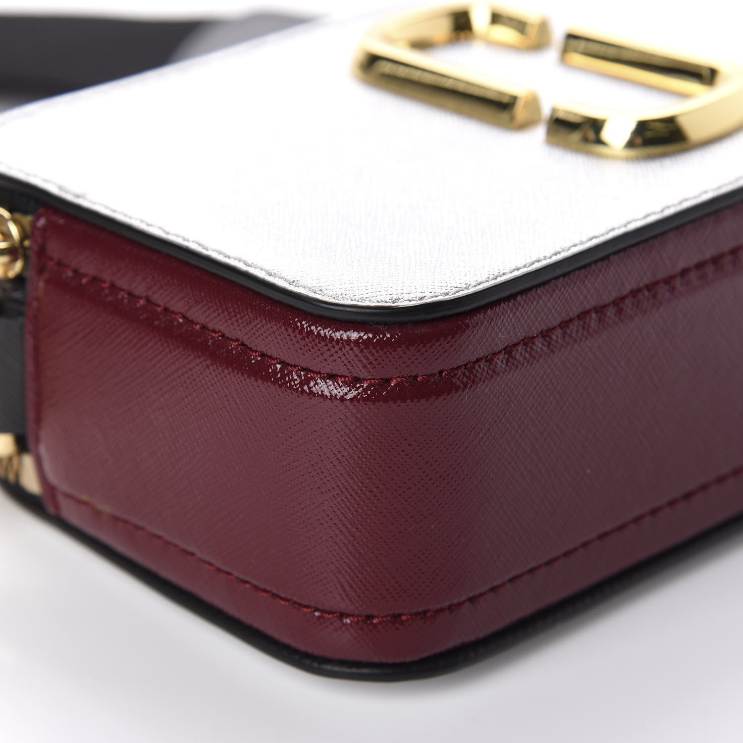 Marc Jacobs Saffino Small Snapshot Camera Bag Silver Multicolor 7 of 10