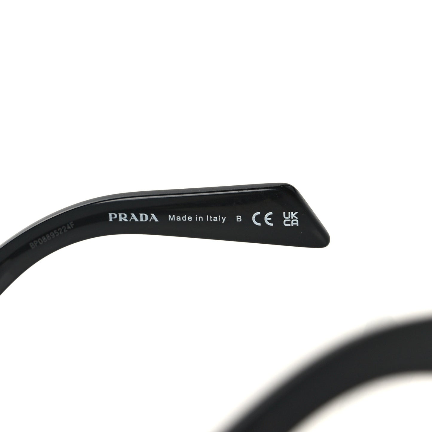 Acetate Symbole Sunglasses SPR 27Z Black
