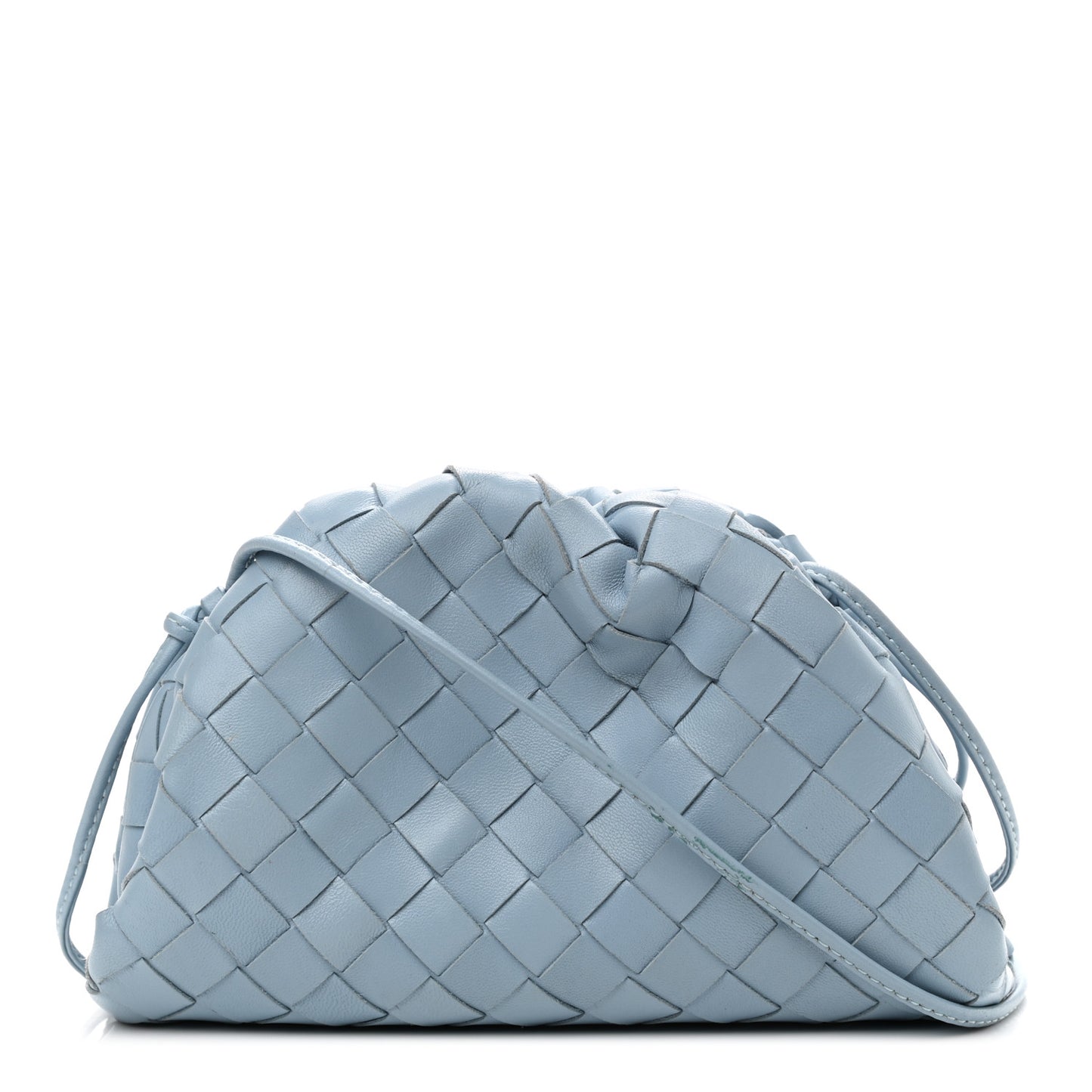 Nappa Intrecciato The Mini Pouch Ice