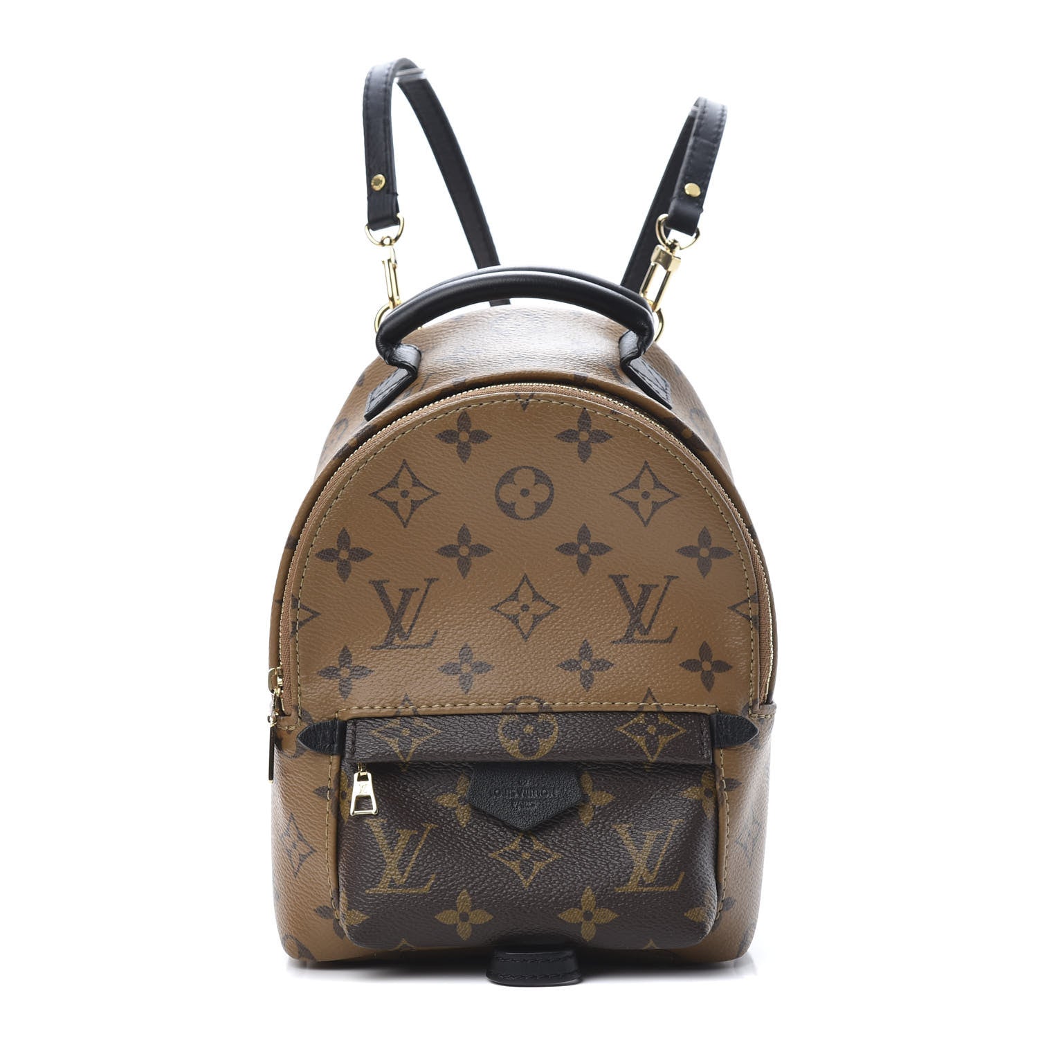 louis vuitton backpack k Louis Vuitton Reverse Monogram Palm Springs Backpack Mini 679477 – FASHIONPHILE