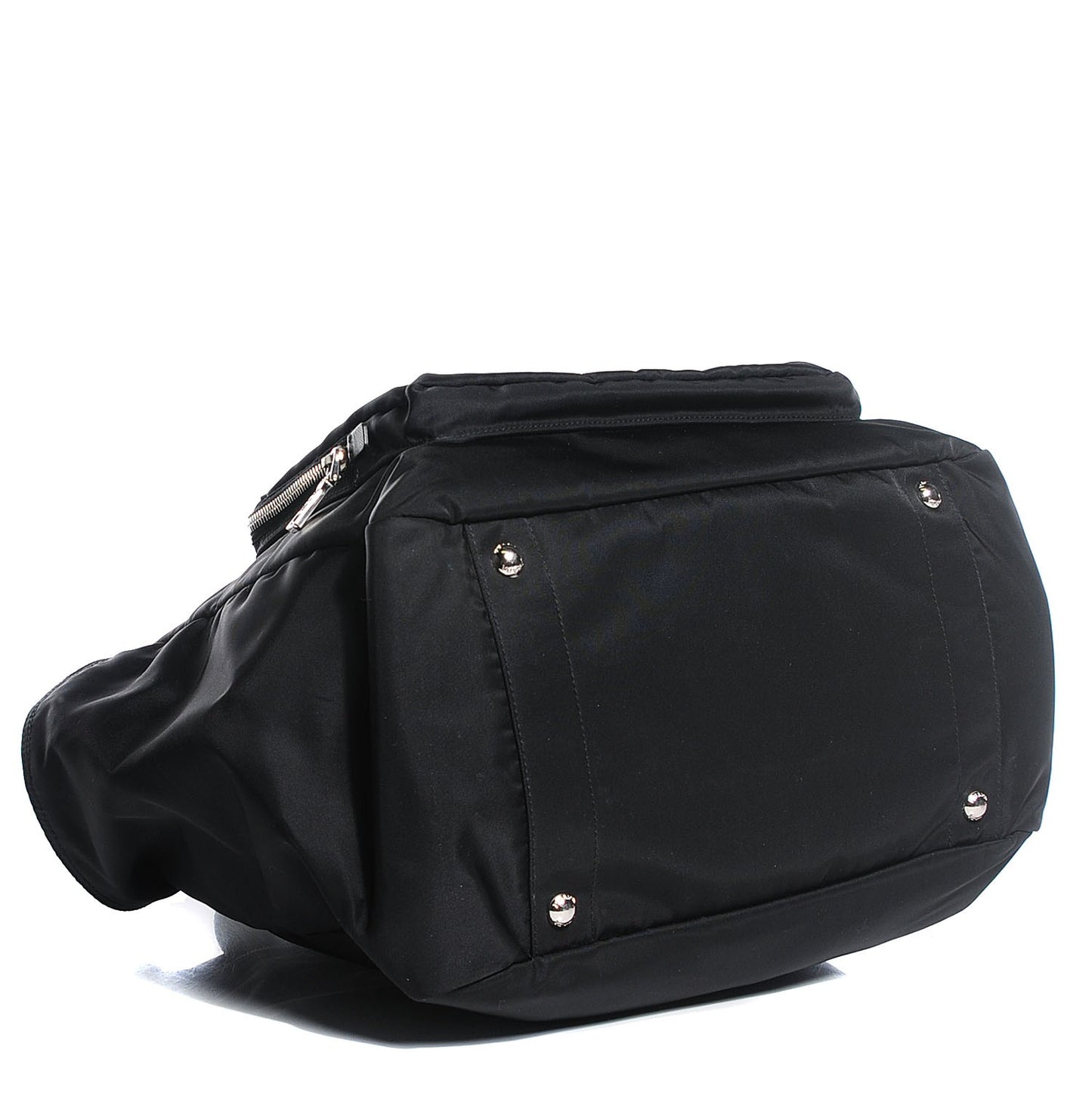 Nylon Vela Baby Bag Black