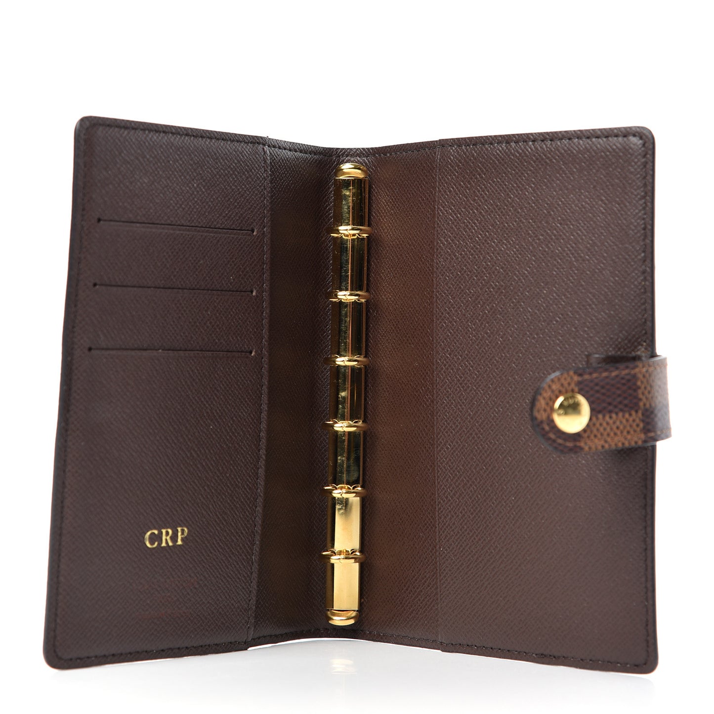 Damier Ebene Small Ring Agenda Cover