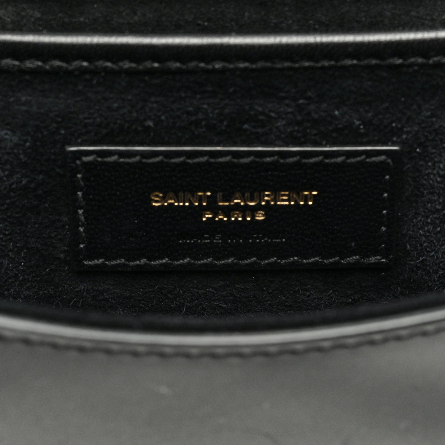 Saint Laurent Smooth Calfskin Small Charlie Shoulder Bag Black 6 of 9