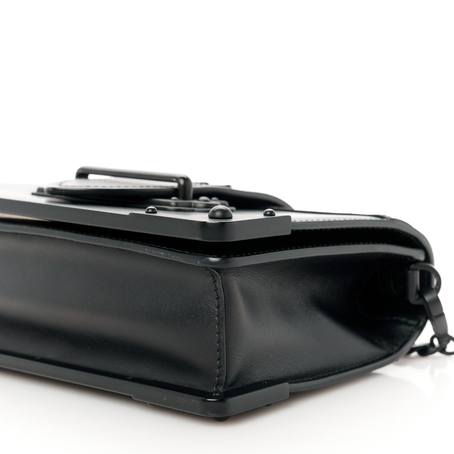 City Calfskin Saffiano Cahier Bag Black