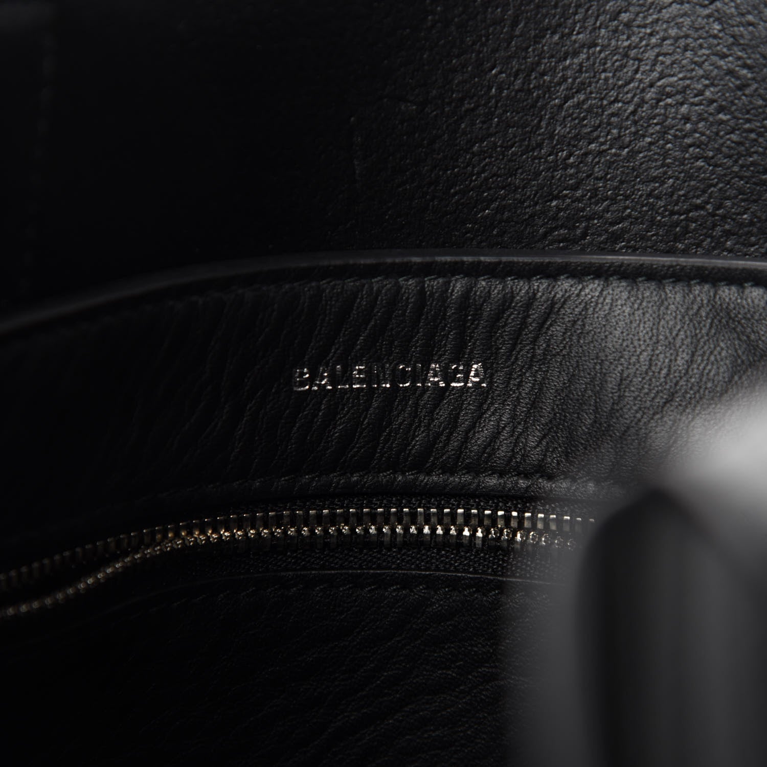 Balenciaga Calfskin XXS Everyday Tote Black 8 of 9