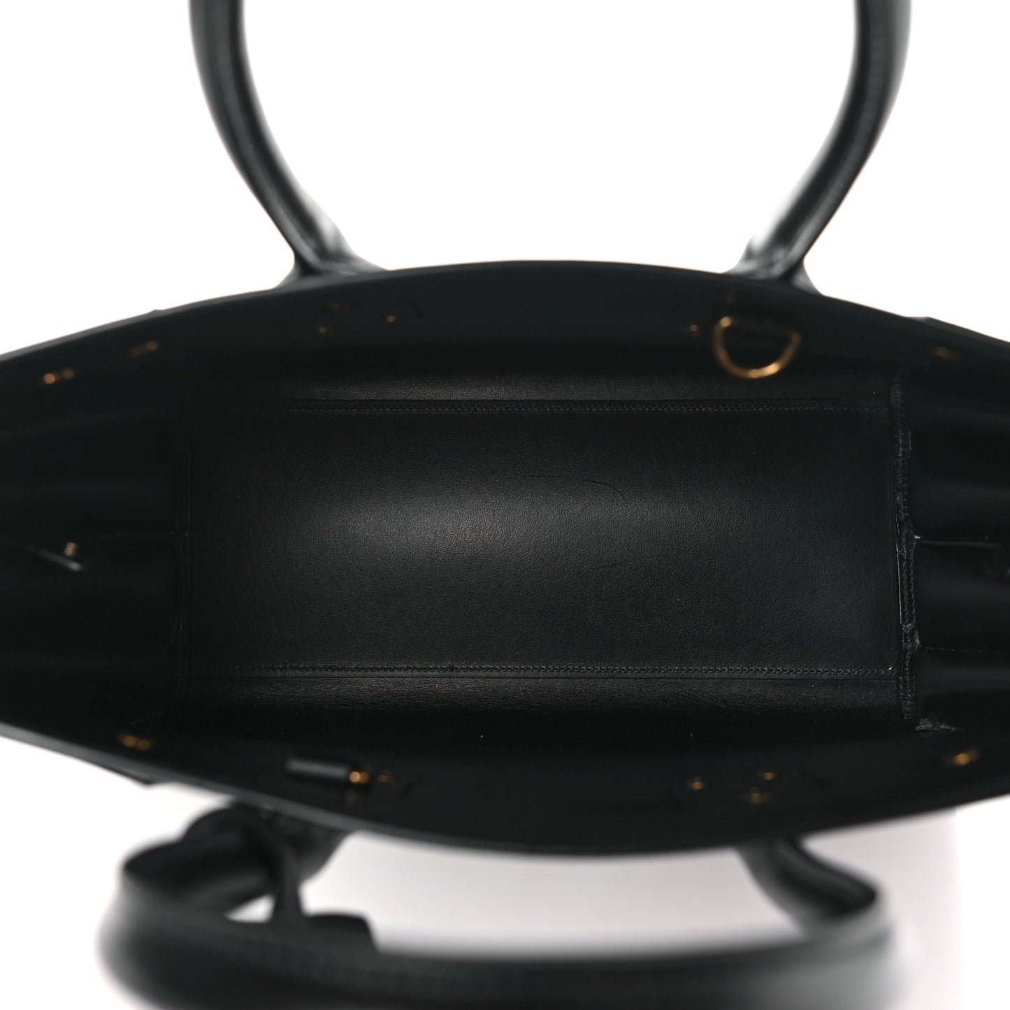 Calfskin Small Sac De Jour Black