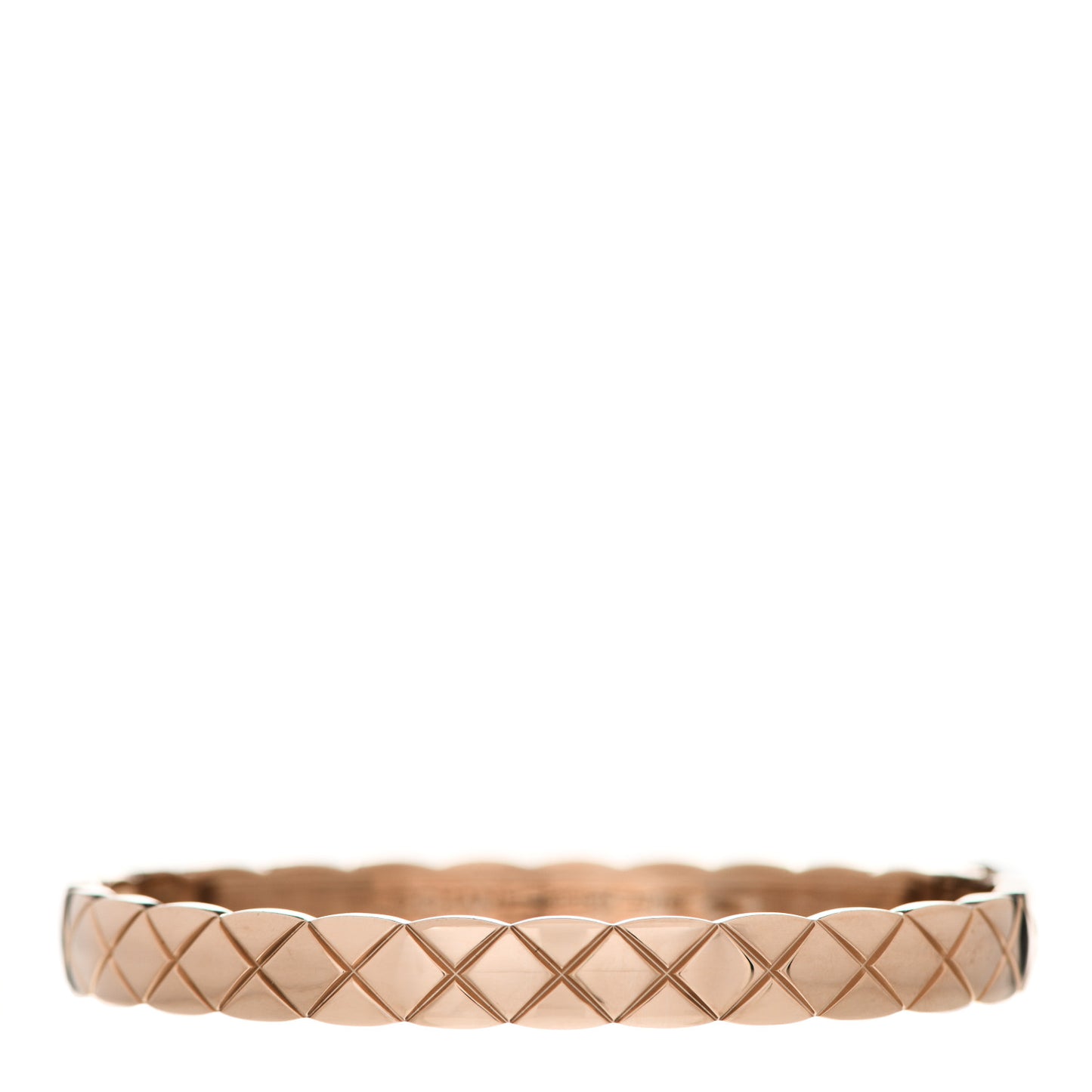18K Beige Gold Coco Crush Bangle Bracelet S