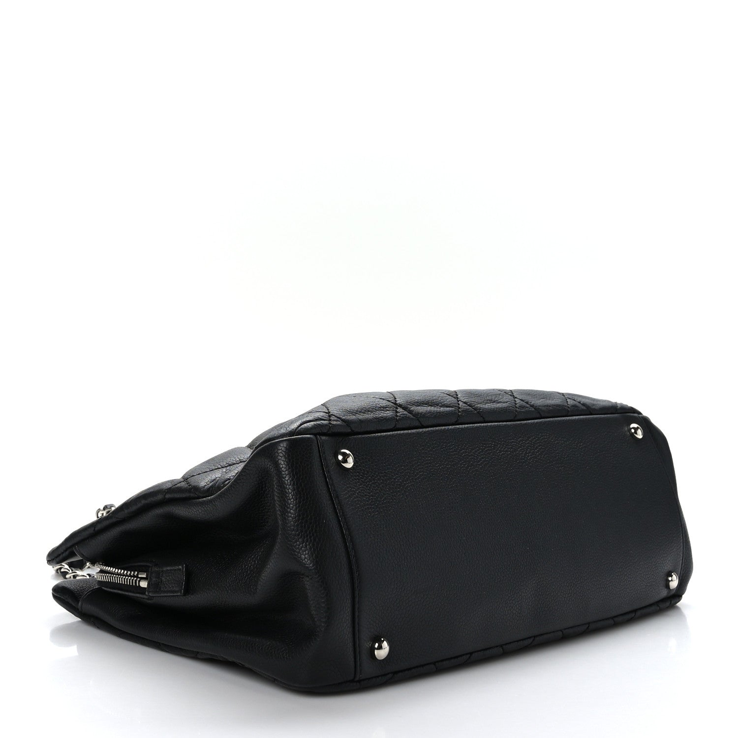 Chanel Caviar Quilted Timeless CC Soft Tote Black 4 of 11