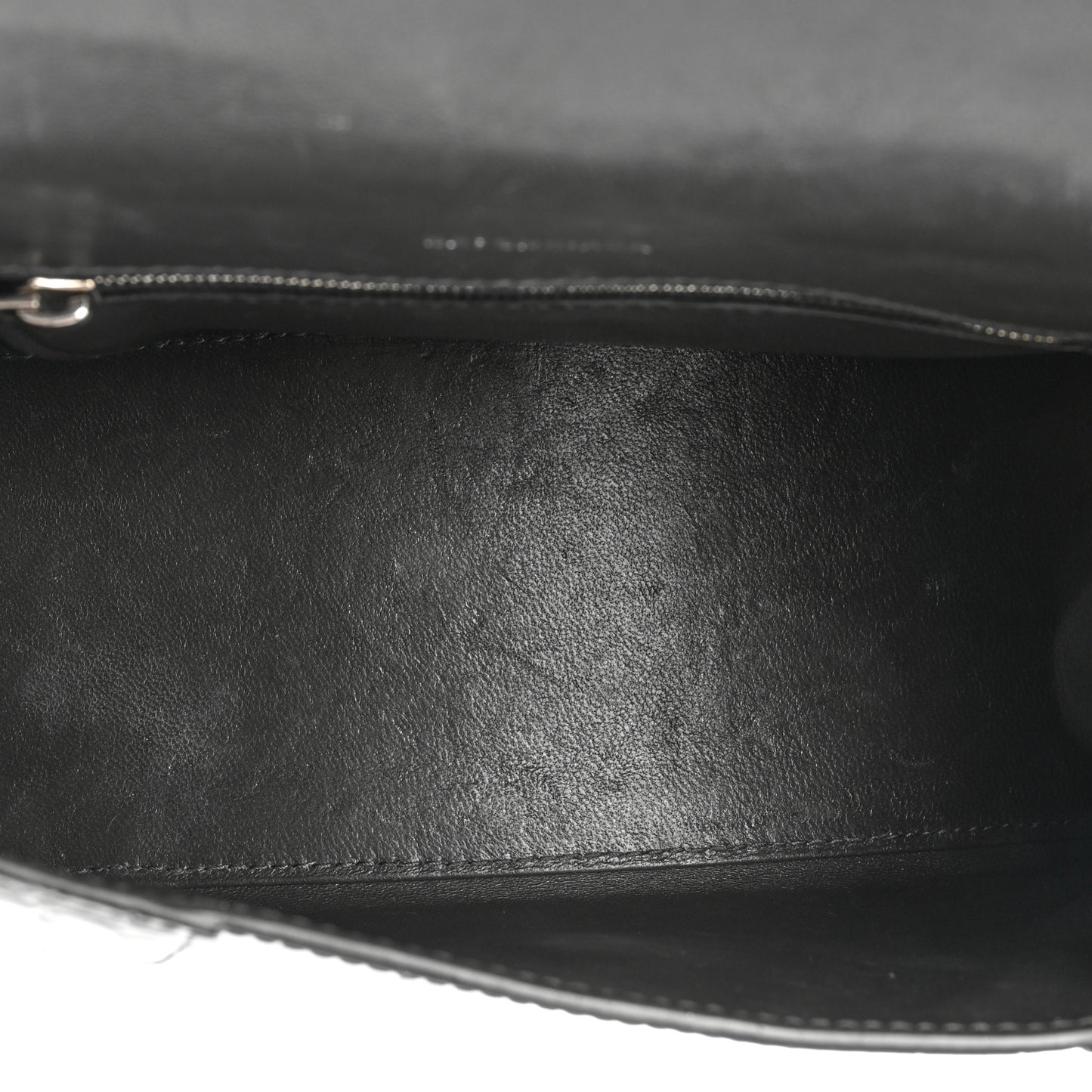 Shiny Calfskin Crocodile Embossed Small Hourglass Top Handle Bag Dark Grey