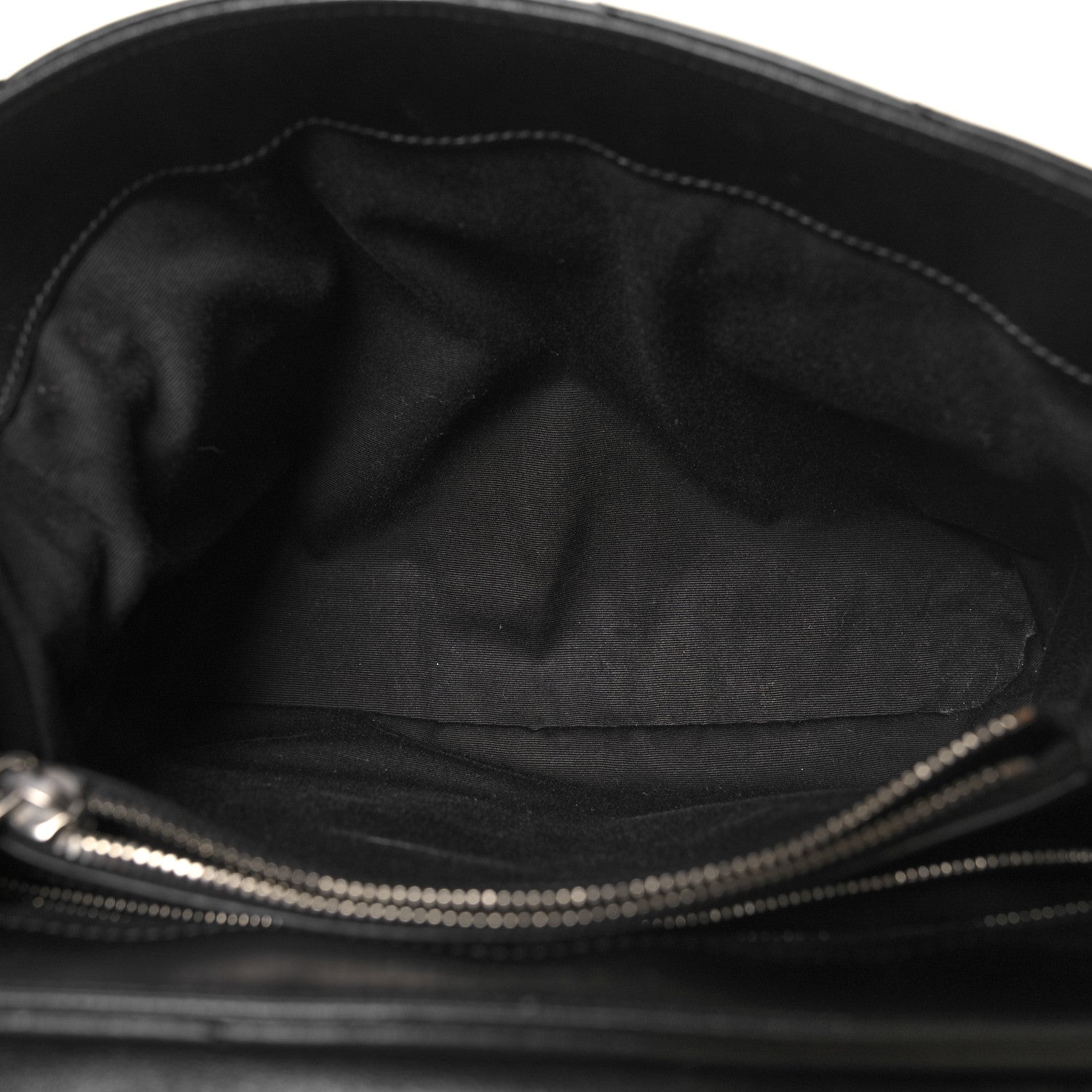 Saint Laurent Calfskin Y Quilted Monogram Medium Loulou Chain Satchel Black 5 of 10