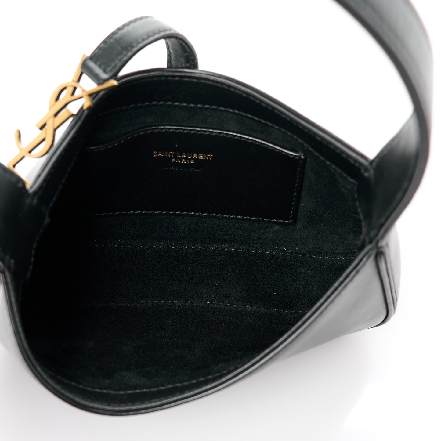 Smooth Calfskin Le 5 A 7 Mini Hobo Black