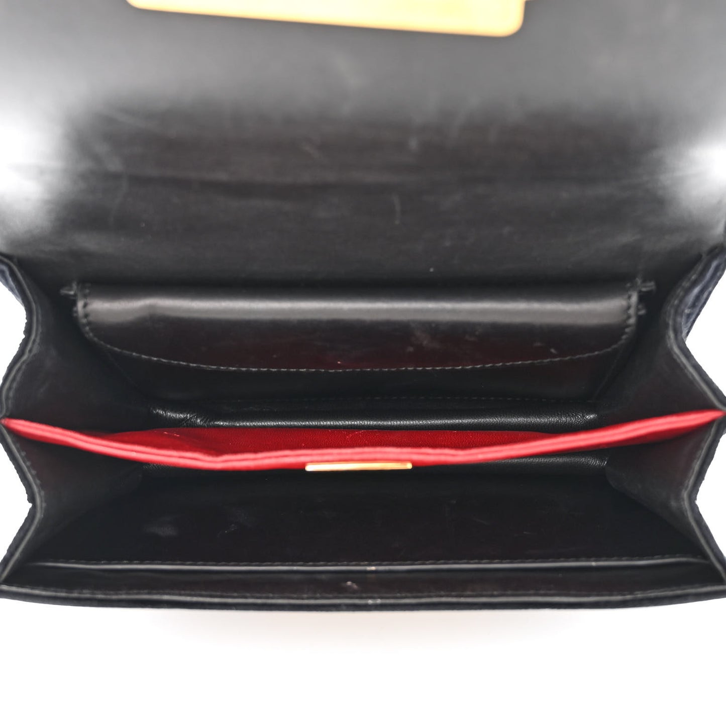 Velvet City Calfskin Cahier Bag Black
