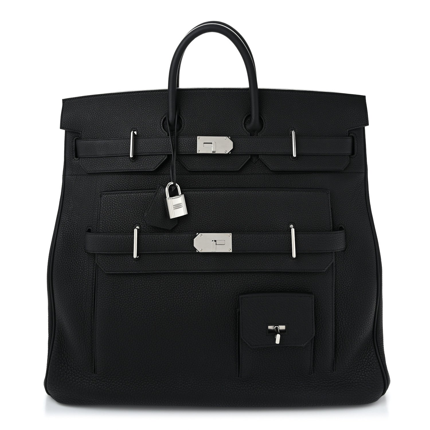 Hermes Togo HAC Multipockets Birkin 50 Black 1 of 10