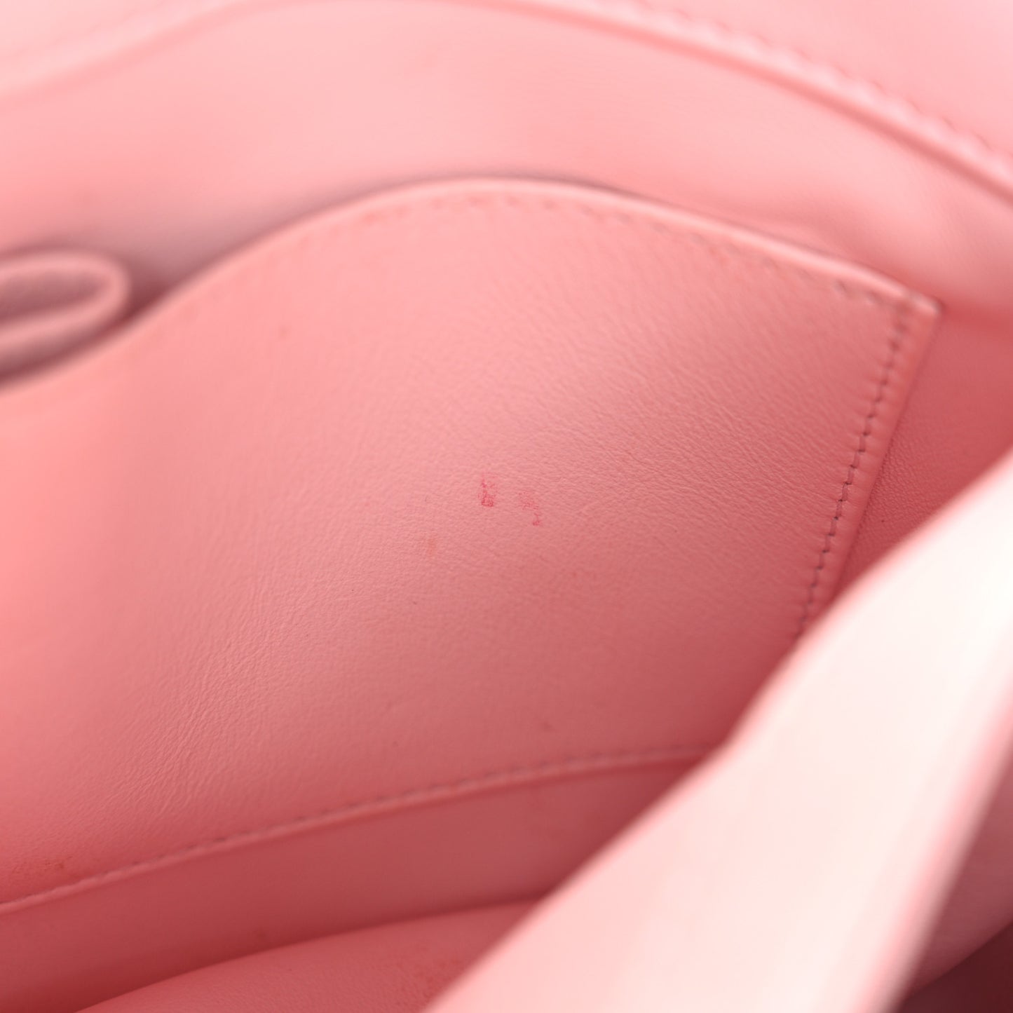 Lambskin Quilted Small Trendy CC Flap Dual Handle Bag Light Pink
