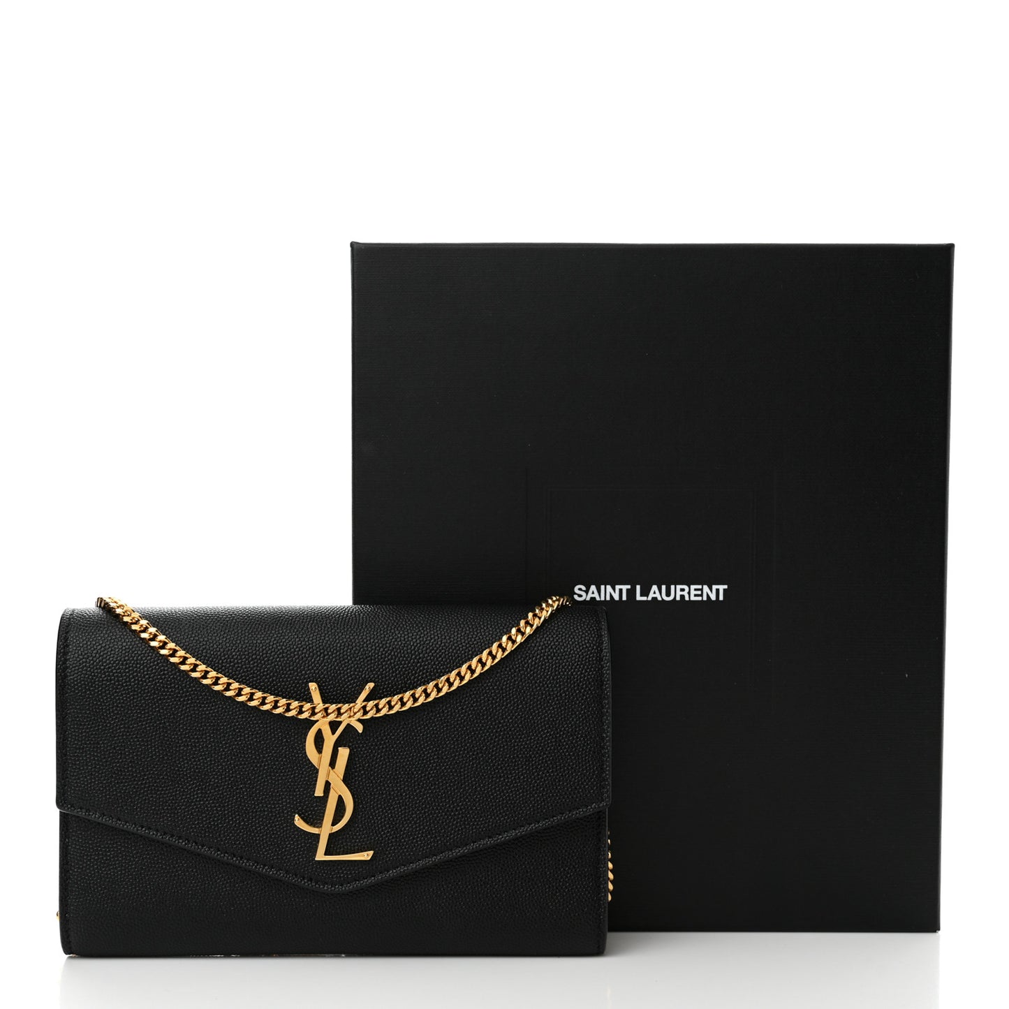 Grain de Poudre Uptown Chain Wallet Black