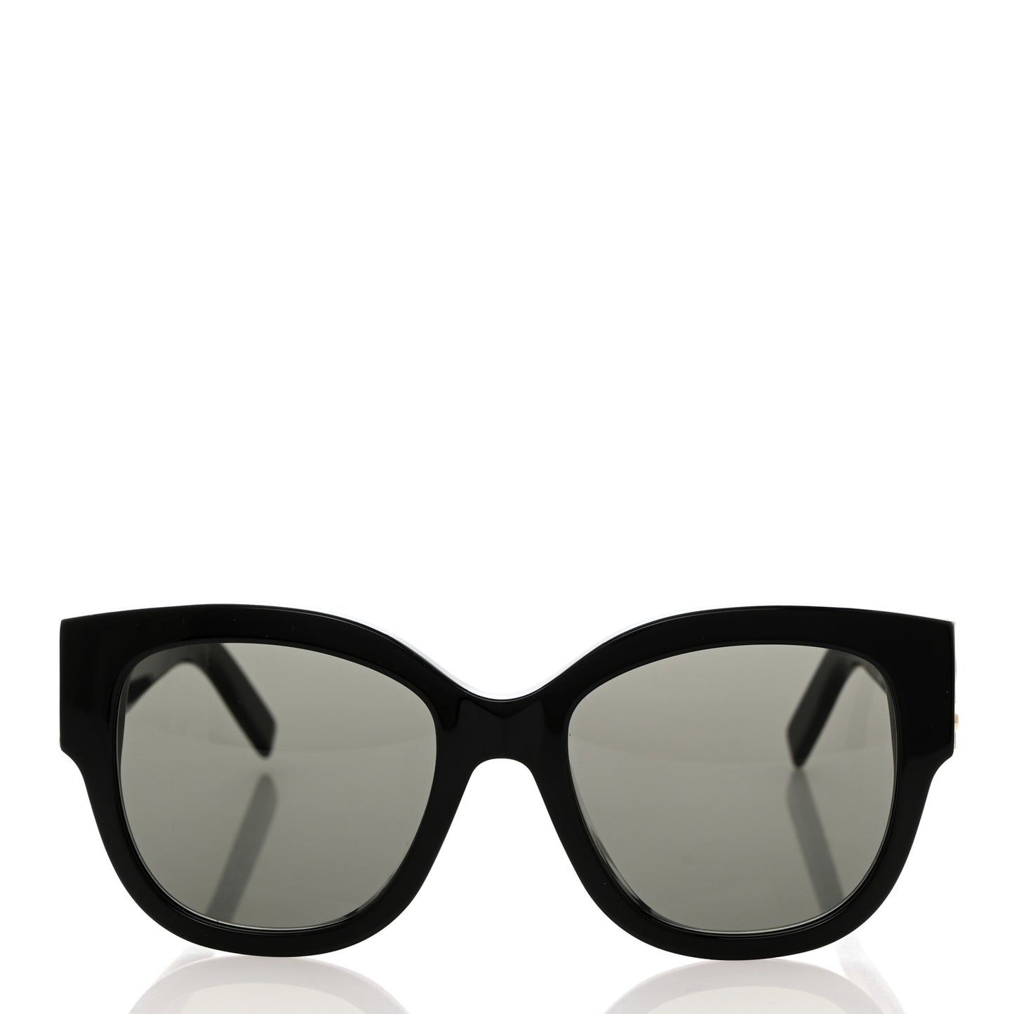 Acetate Cateye Sunglasses SL M95 F Black