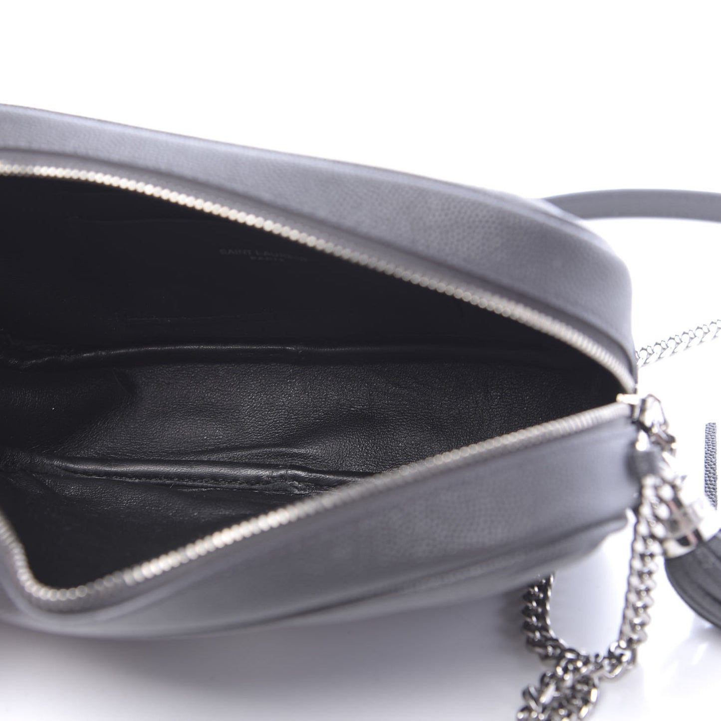 Grain De Poudre Matelasse Monogram Mini Lou Camera Bag Asphalt
