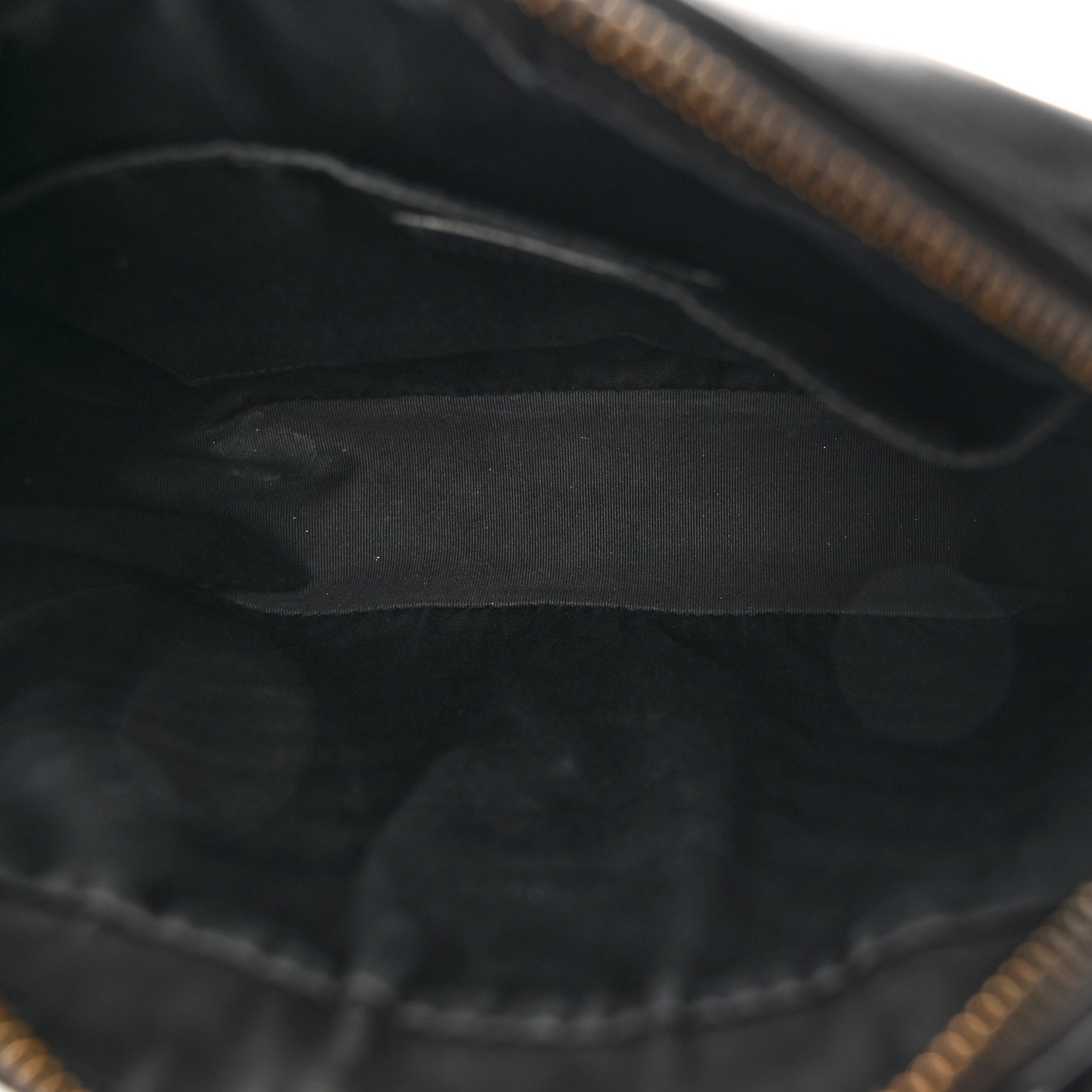Calfskin Matelasse Monogram Monochrome Lou Camera Bag Black