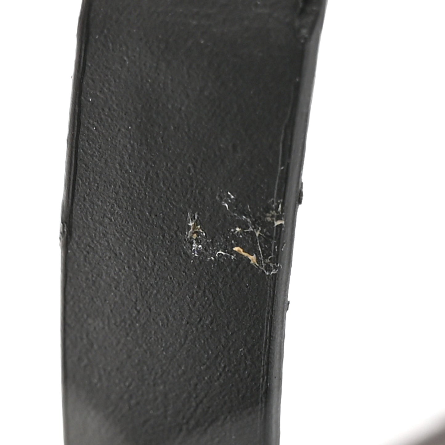 Metallic Supercrack Calfskin Tribute 105 Platform Sandals 39 Gunmetal