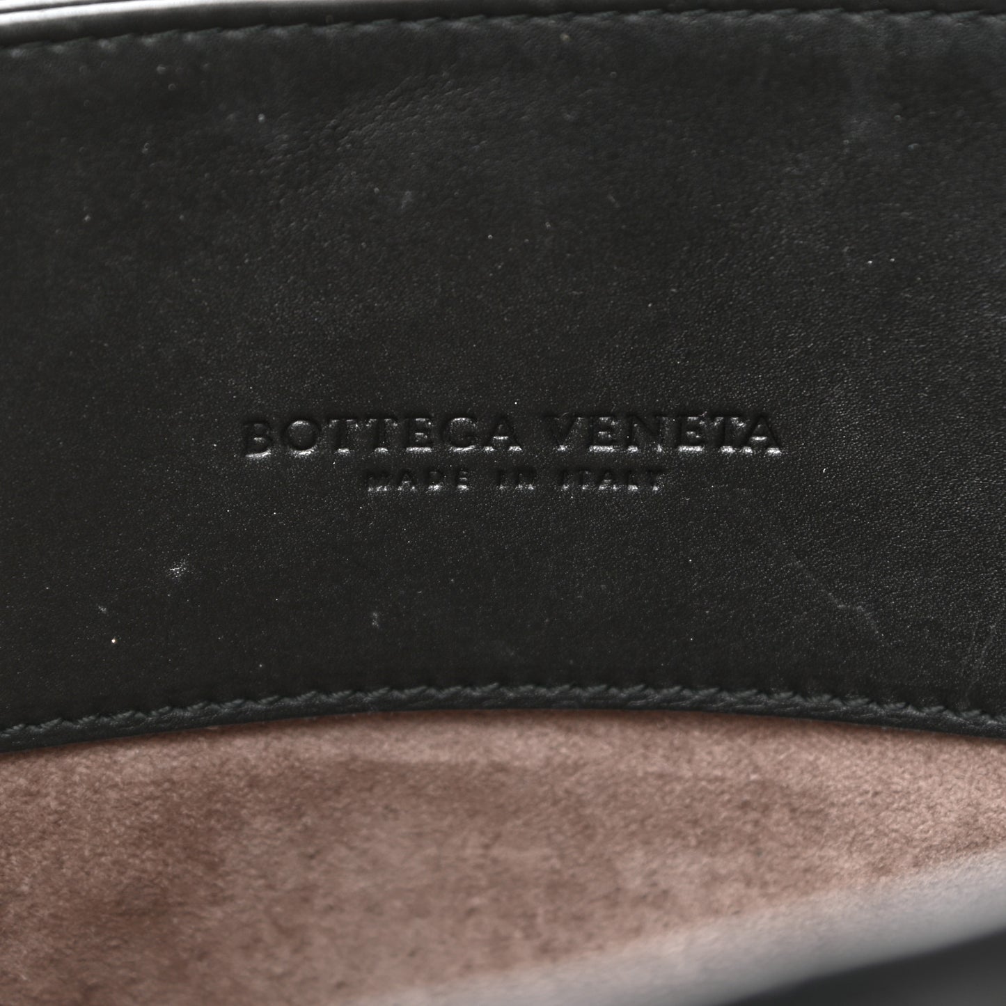 Light Calf Intrecciato Small Roma Black
